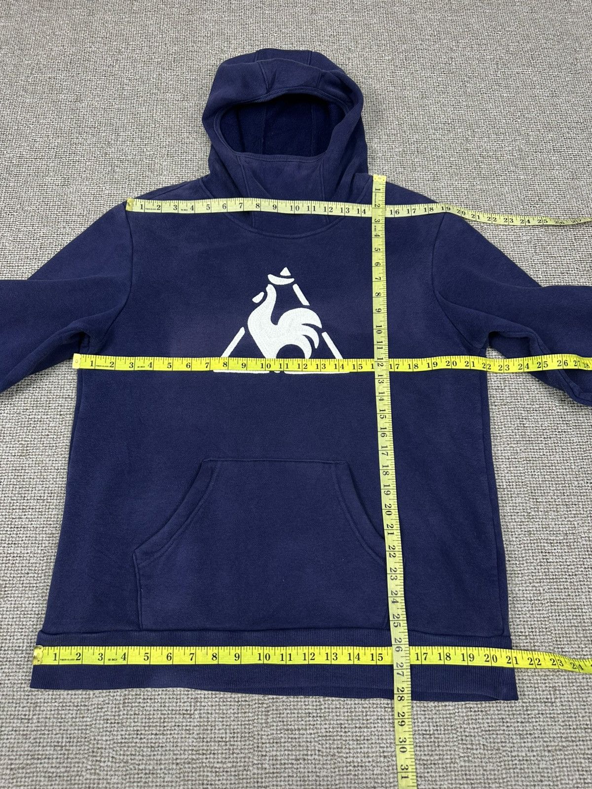 Le Coq Sportif Vintage Le Coq Sportif Big Center logo Hoodie Z299 Size US L / EU 52-54 / 3 - 7 Thumbnail