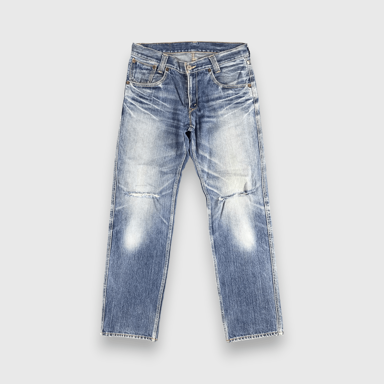 Levi's Vintage 90s Blue Wash Levis 702 Jeans-J1901 Size US 34 / EU 50 - 1 Thumbnail