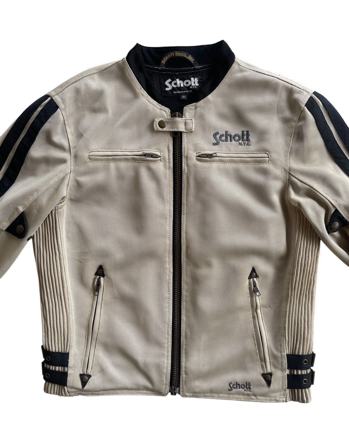 Schott Vintage Schott N.Y.C Bikers Jacket Size US L / EU 52-54 / 3 - 6 Thumbnail