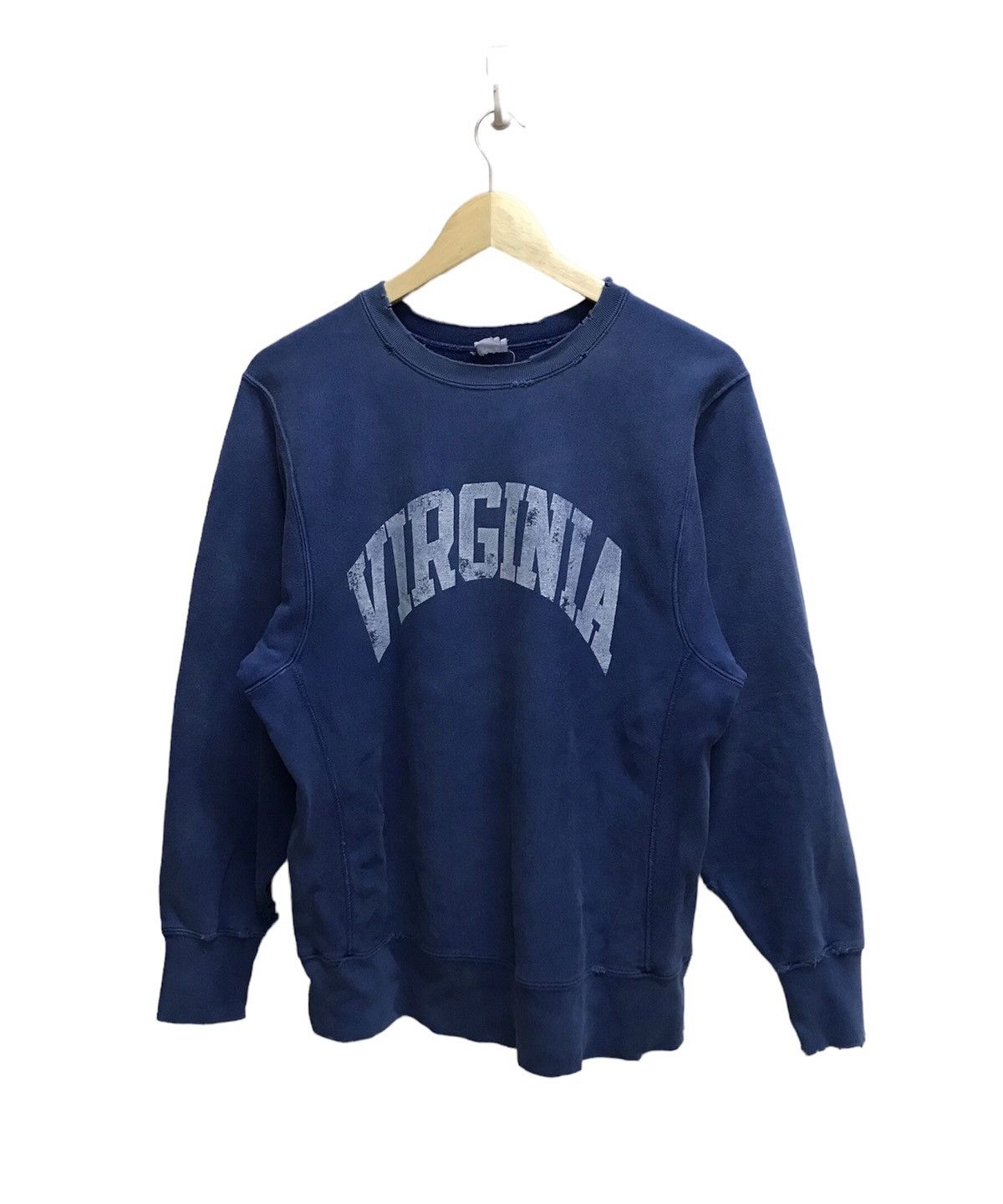 Vintage VINTAGE DISTRESSED VIRGINIA CREWNECK SWEATSHIRT Size US S / EU 44-46 / 1 - 1 Thumbnail