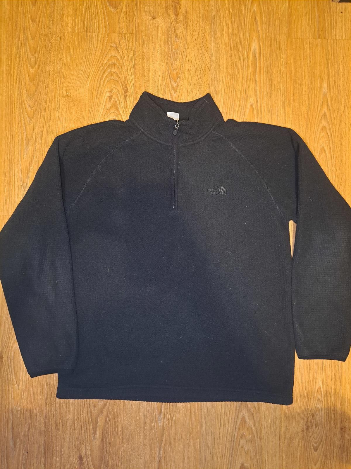 The North Face The North Face Pullover Fleece Jacket Mens Large Black Size US L / EU 52-54 / 3 - 1 Thumbnail