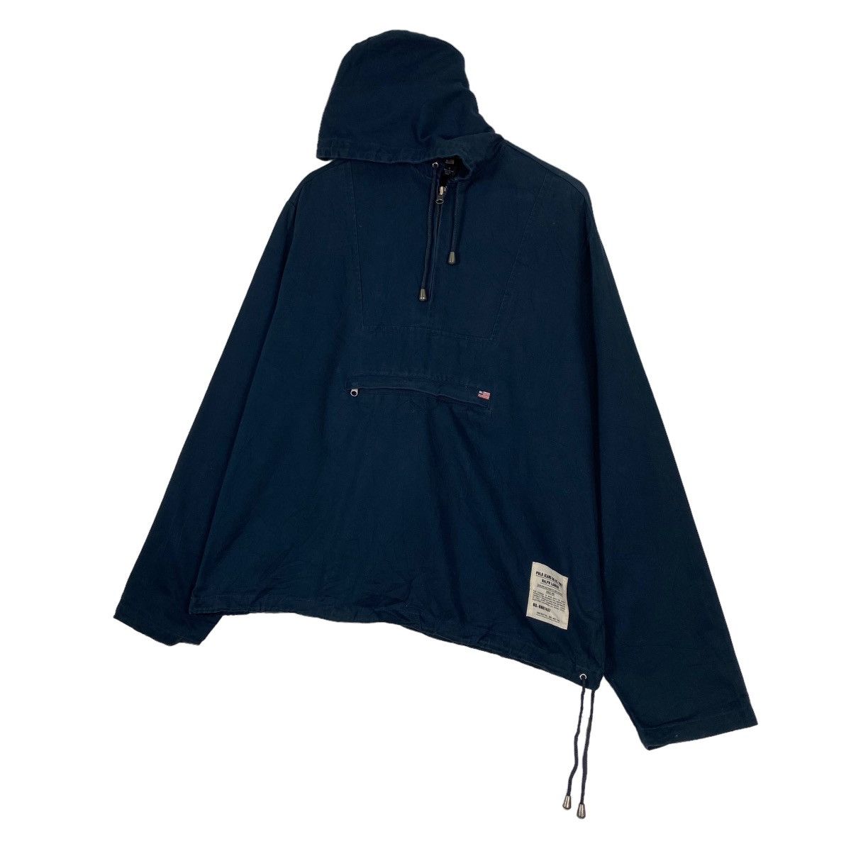 Denim & Supply Ralph Lauren × Polo Ralph Lauren Vintage Polo Jeans Co By Ralph Lauren Halfzip Hoodie Size US M / EU 48-50 / 2 - 2 Thumbnail