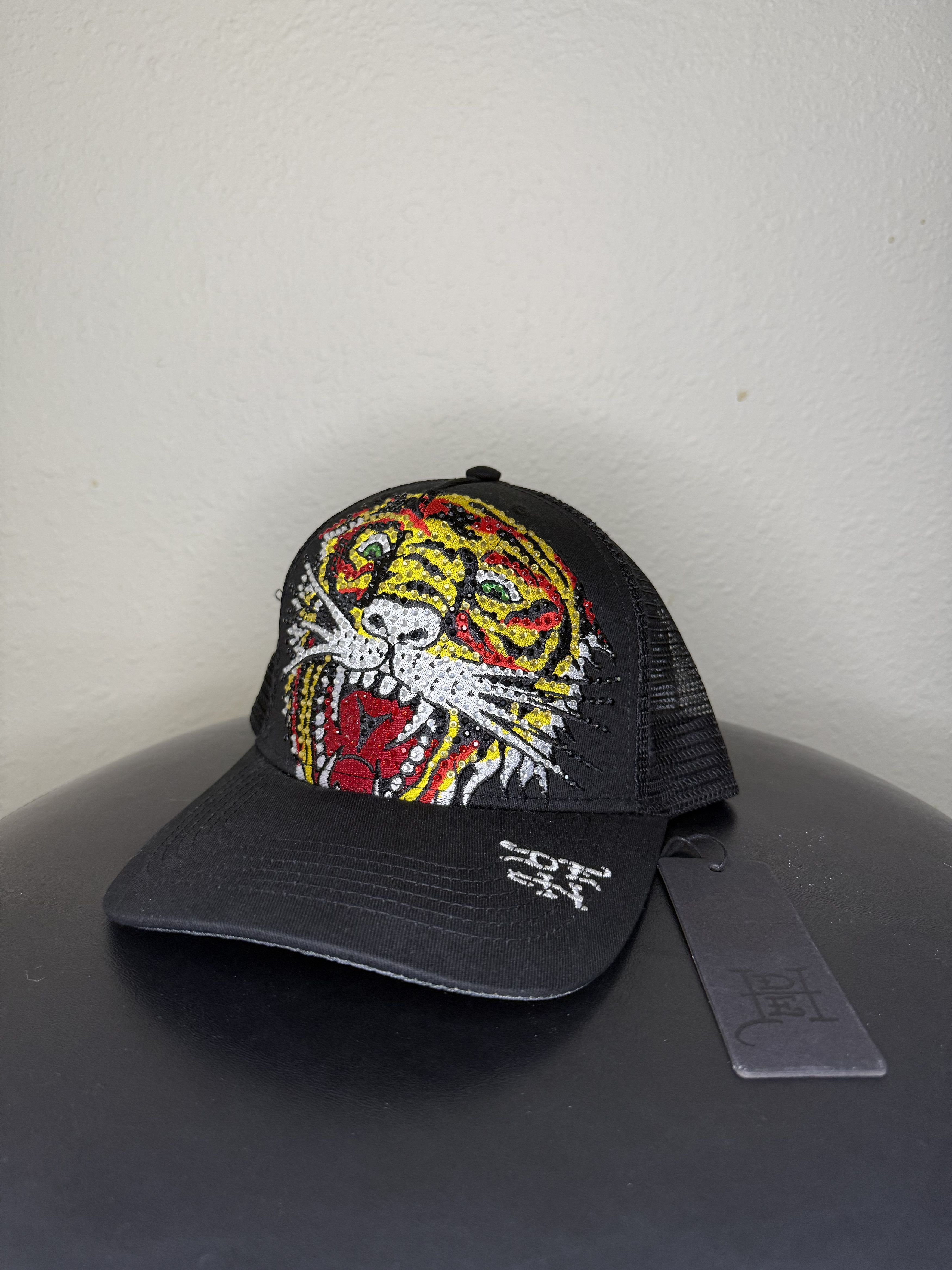 Ed Hardy Rhinestone Tiger Hat Size ONE SIZE - 3 Thumbnail