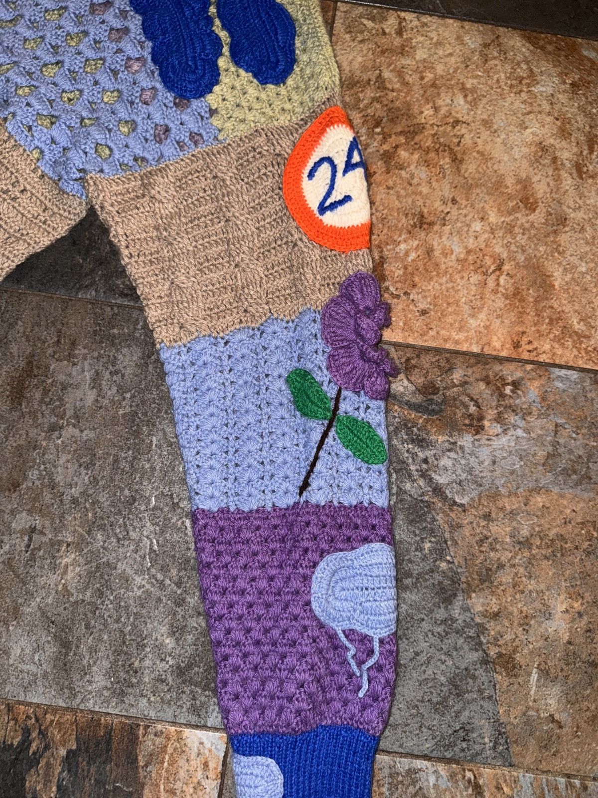 Nahmias Nahmias 420 Quilt Sweater Size US M / EU 48-50 / 2 - 8 Thumbnail