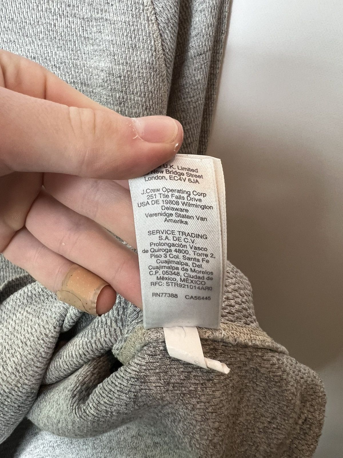 Wallace & Barnes Vintage streetwear J crew Wallace & Barnes Gray Sweatshirt Size US M / EU 48-50 / 2 - 8 Thumbnail
