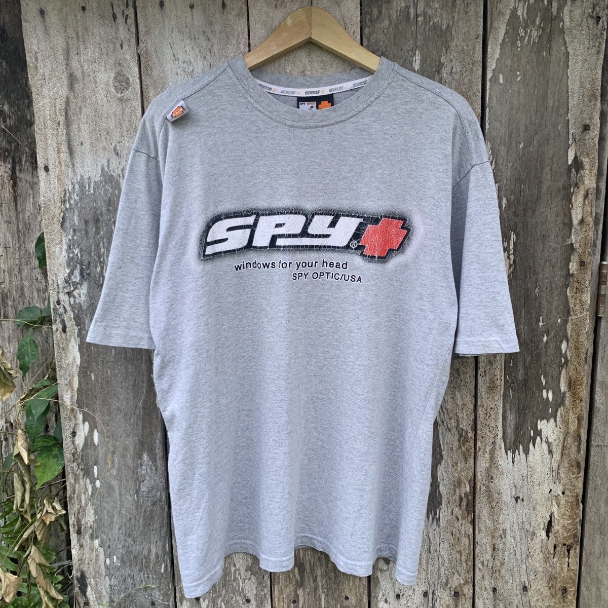 SPY Optic × Vintage 00s Spy Optic Snowboards Logo Tee Size US L / EU 52-54 / 3 - 1 Thumbnail