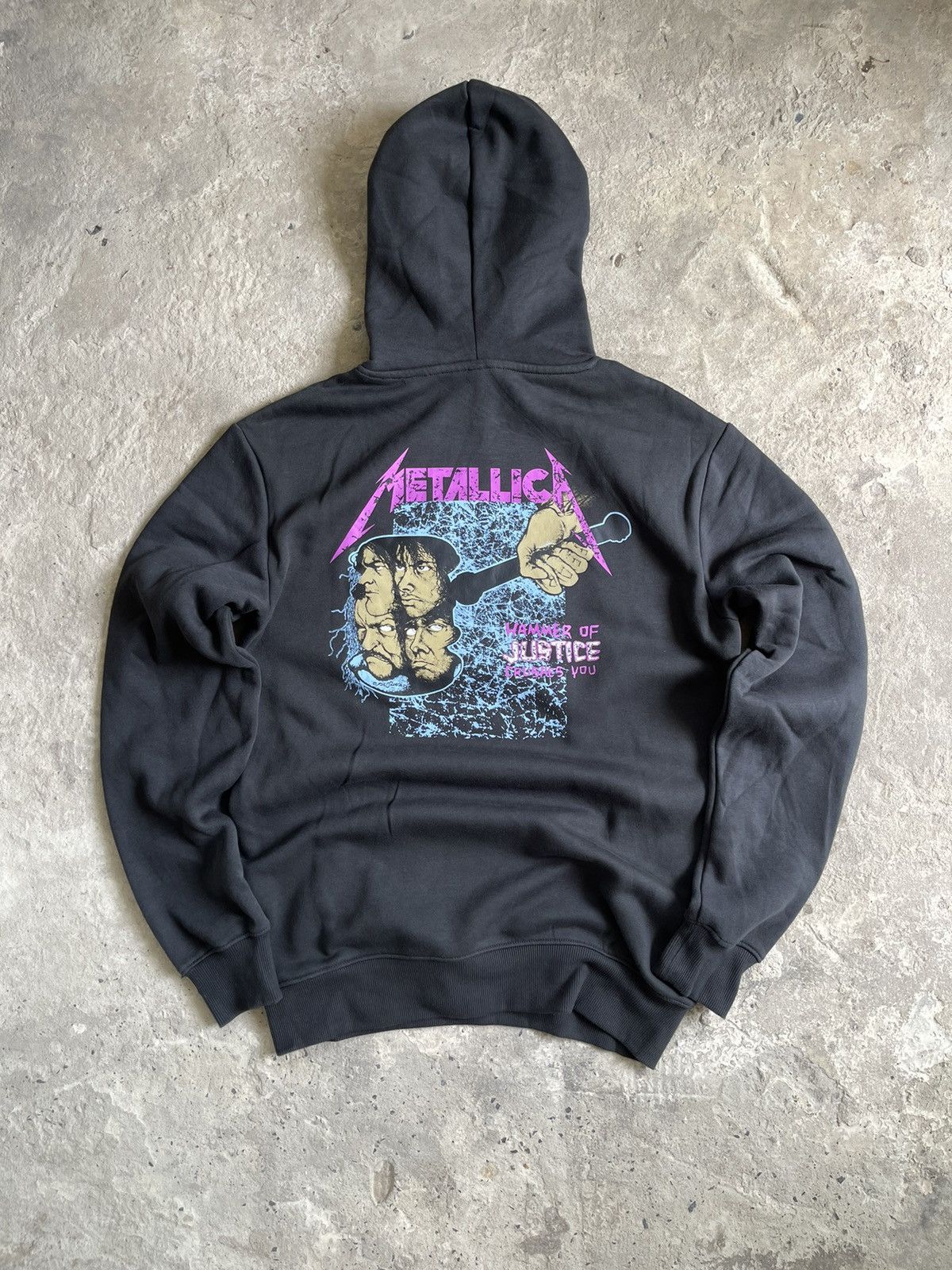 Metallica METALLICA Damaged Justice Y2k Rock Band Fleeced Hoodie Size US S / EU 44-46 / 1 - 2 Thumbnail