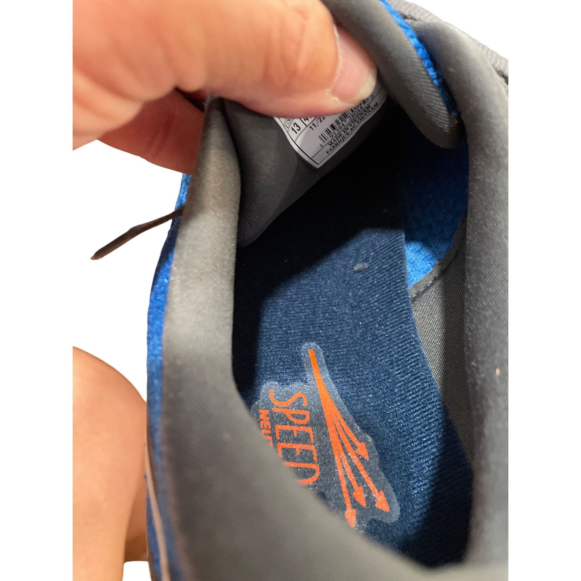 Brooks Brooks Ghost 15 men blue fabric running walking sneakers sz Size US 13 / EU 46 - 7 Thumbnail
