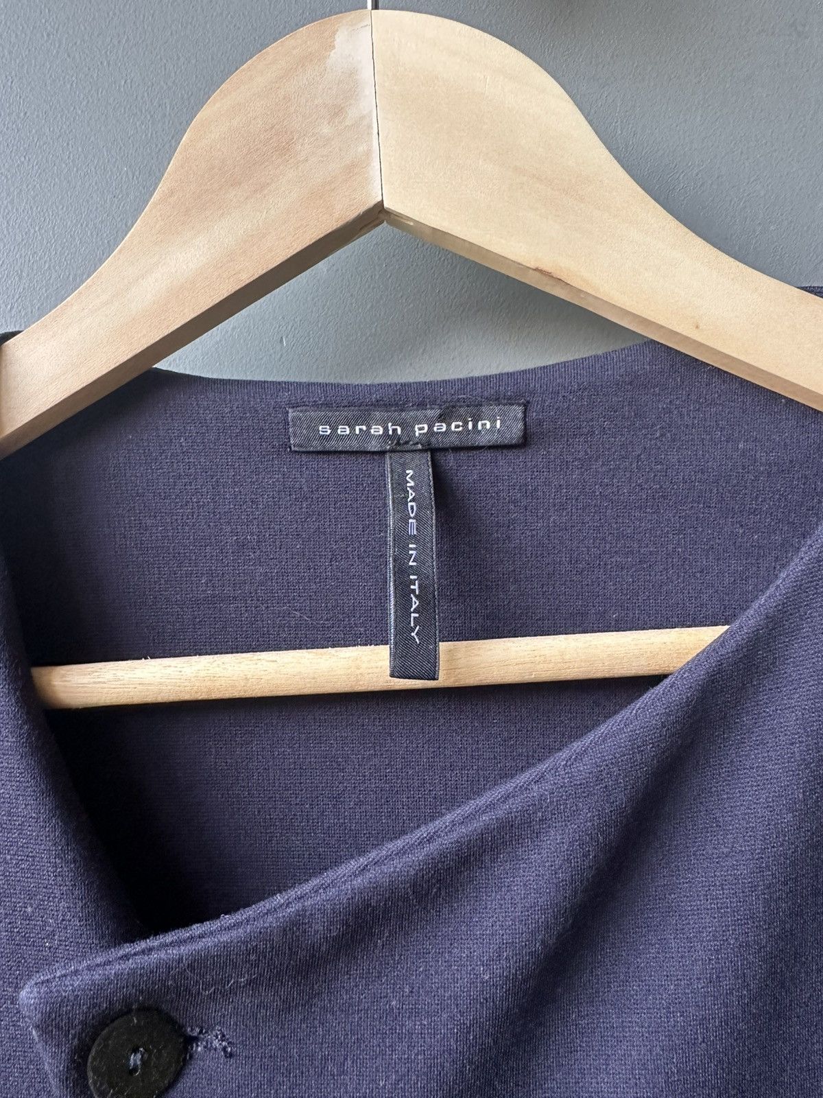 Sarah Pacini Sarah Pacini Asymmetric Italy Made Blazer Size M / US 6-8 / IT 42-44 - 3 Thumbnail