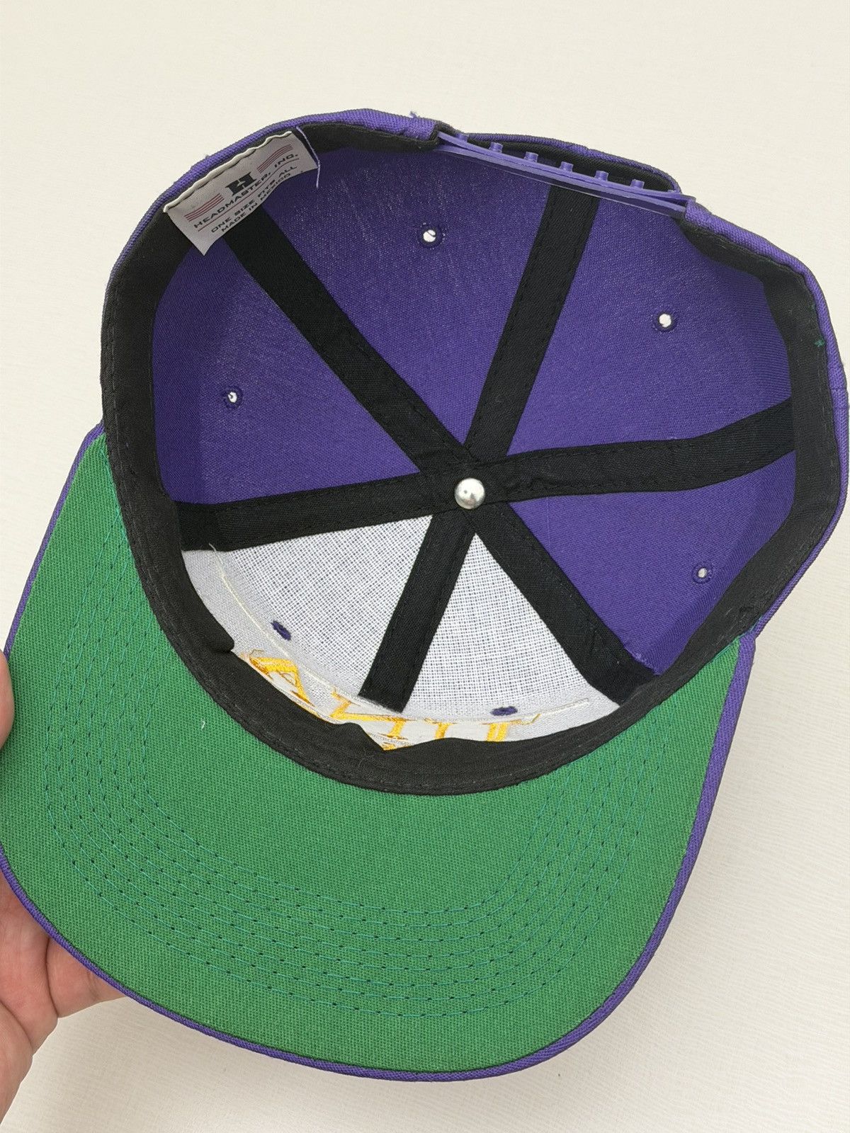 NCAA Vintage 90s University of North Alabama UNA Snapback Rare Size ONE SIZE - 6 Thumbnail