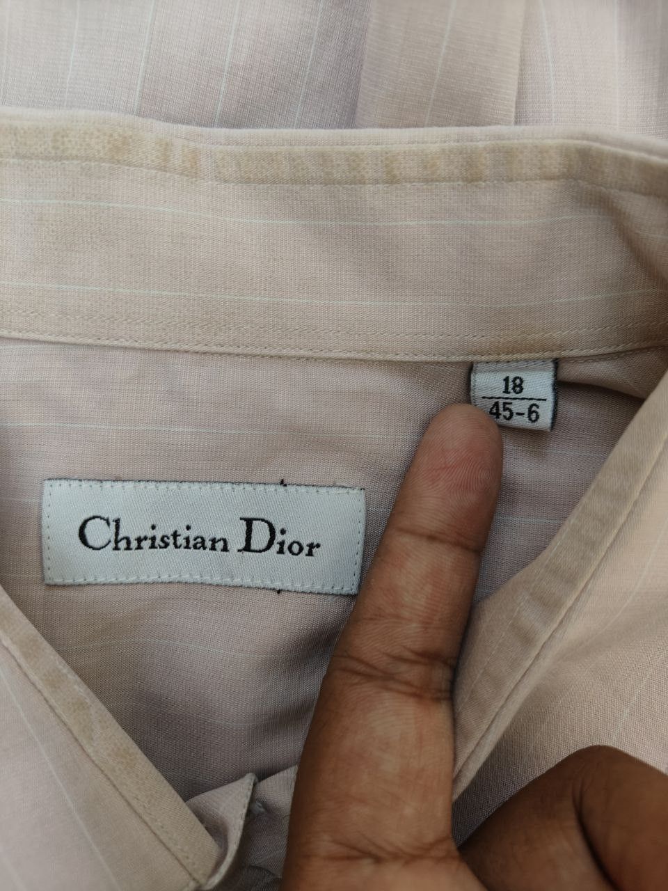 Christian Dior Monsieur Vintage Christian Dior Shirt Size US XL / EU 56 / 4 - 9 Thumbnail