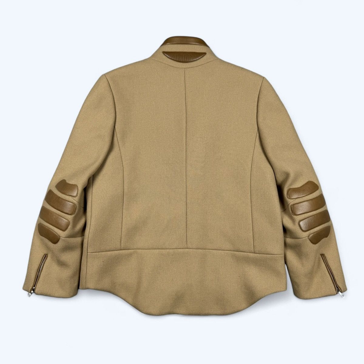 Prada Prada Vintage AW99 Camel Wool Jacket size 44 Size M / US 6-8 / IT 42-44 - 3 Thumbnail