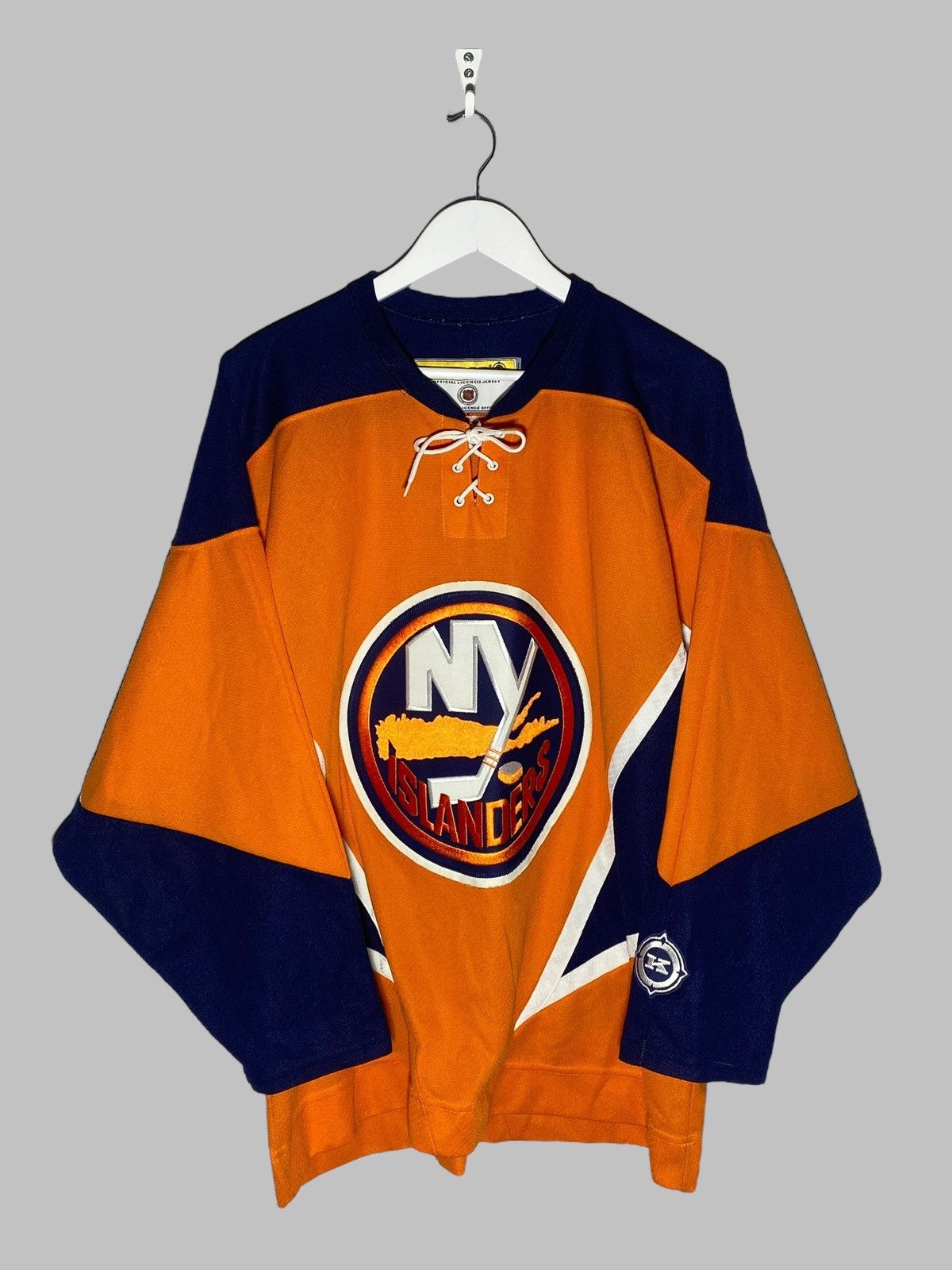 Koho × NHL × Vintage 🔥 NY ISLANDERS HOCKEY JERSEY Y2K NHL STREET VIBES 🔥 Size US L / EU 52-54 / 3 - 1 Thumbnail