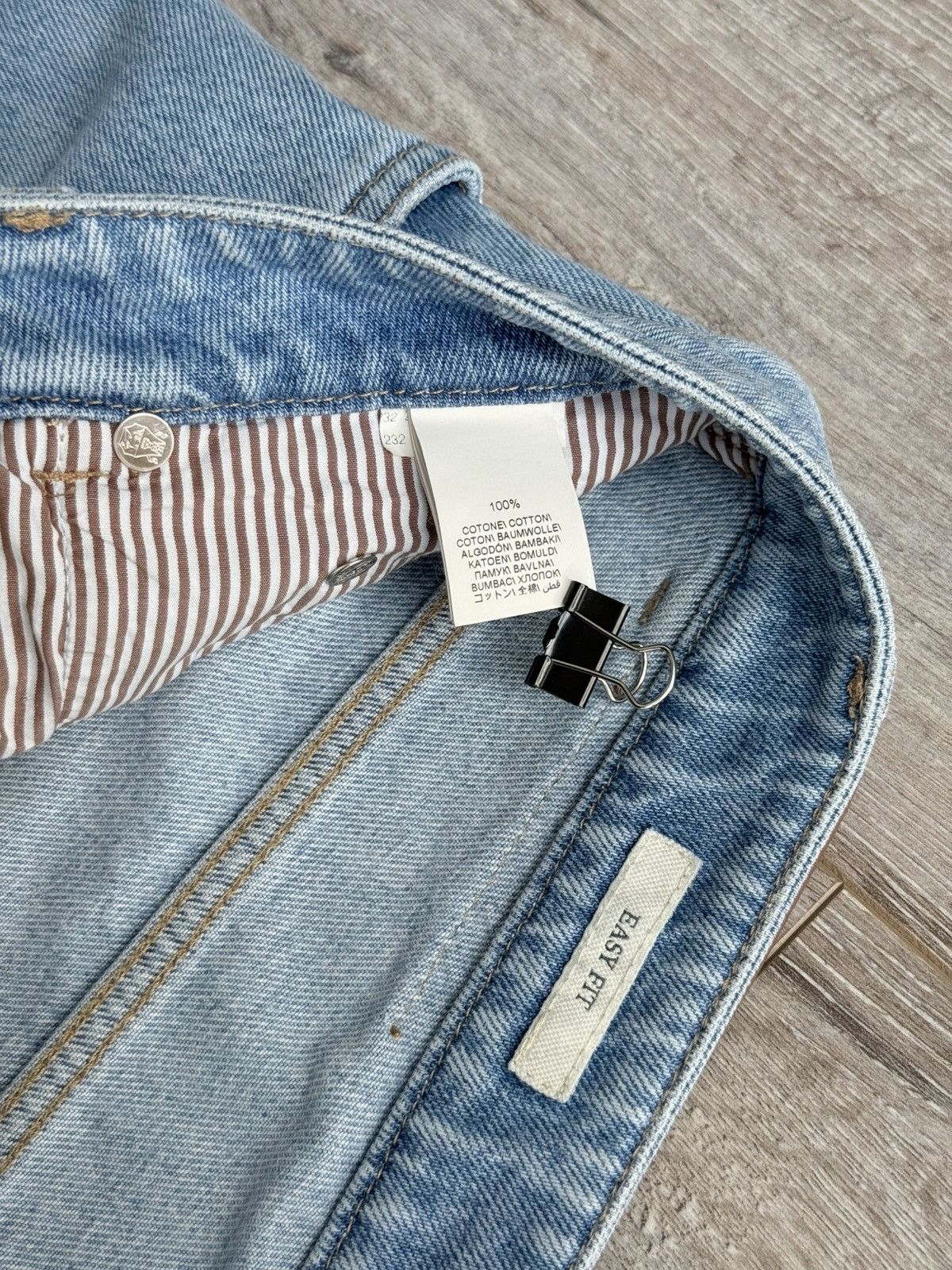 Brunello Cucinelli Brunello Cucinelli Light Wash Easy Fit Jeans Blue Cotton Size US 34 / EU 50 - 14 Thumbnail
