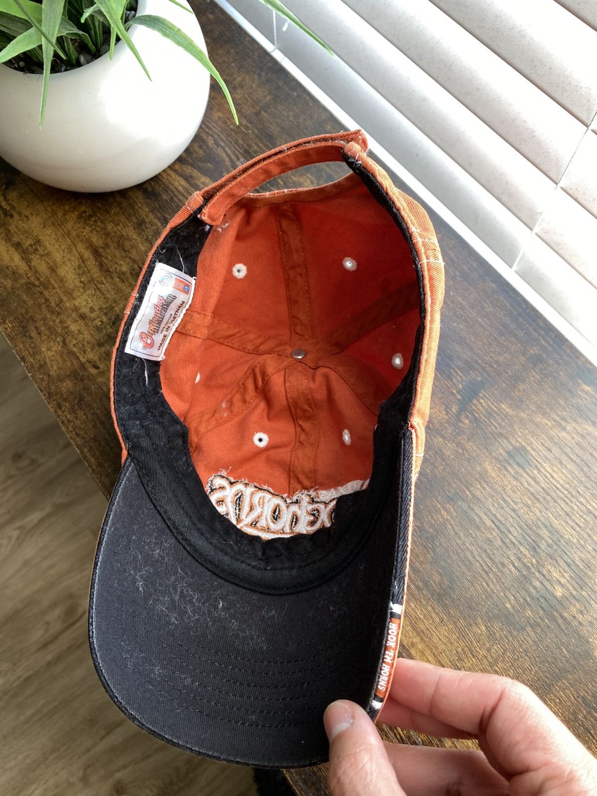 NCAA Y2K UT Austin Texas Longhorns Hat Cap Size ONE SIZE - 6 Thumbnail