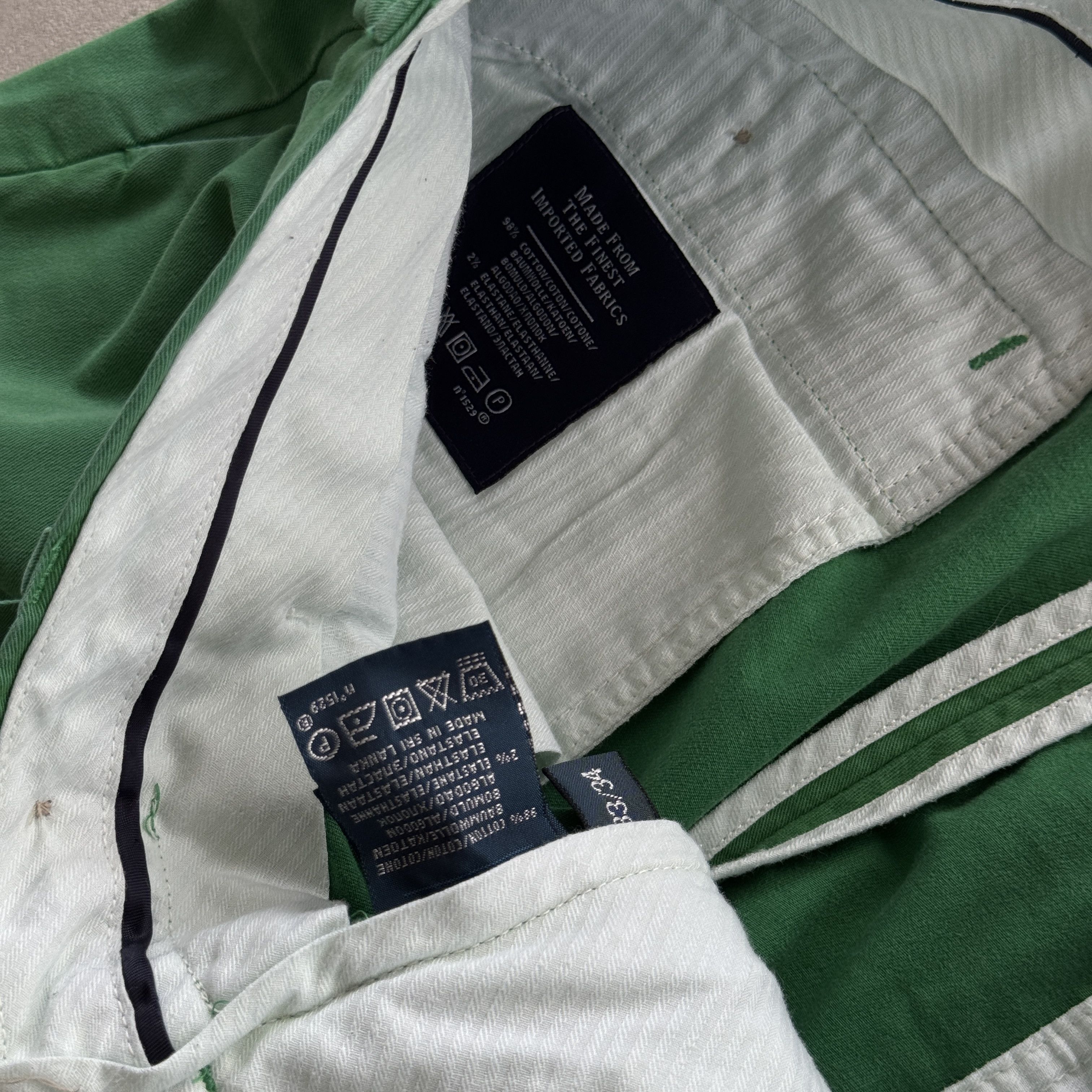 Polo Ralph Lauren Vintage Polo Ralph Lauren Stretch Custom Fit Chinos Pants Size US 33 - 8 Thumbnail