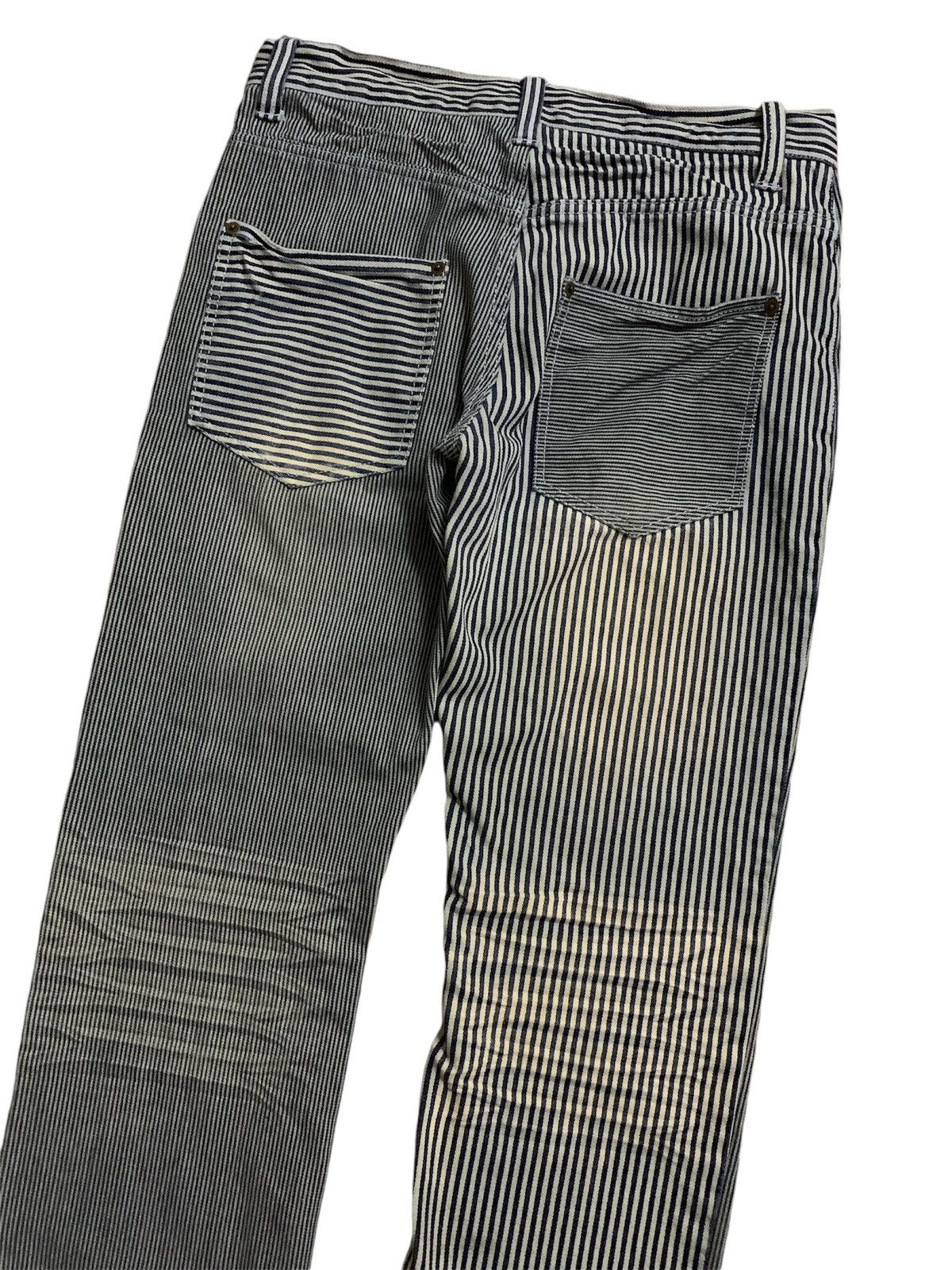 semanticdesign 💥Vtg Japanese Jungle Storm Hickory Stripe Pant Size US 31 - 2 Thumbnail
