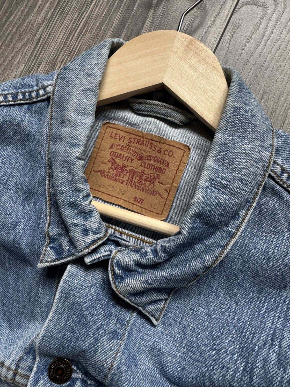 Levi's Levis Vintage Western Trucker jacket XL Size US XL / EU 56 / 4 - 4 Thumbnail