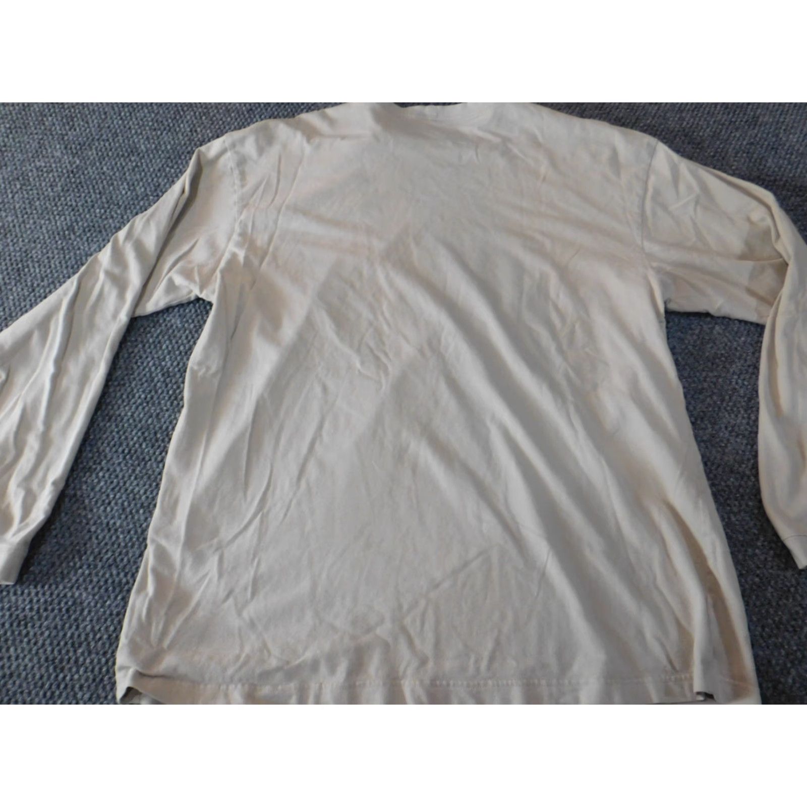 Vintage Columbia Shirt XL Beige Long Sleeve Crew Neck Logo Outdoors Classic Men Size US XL / EU 56 / 4 - 6 Thumbnail