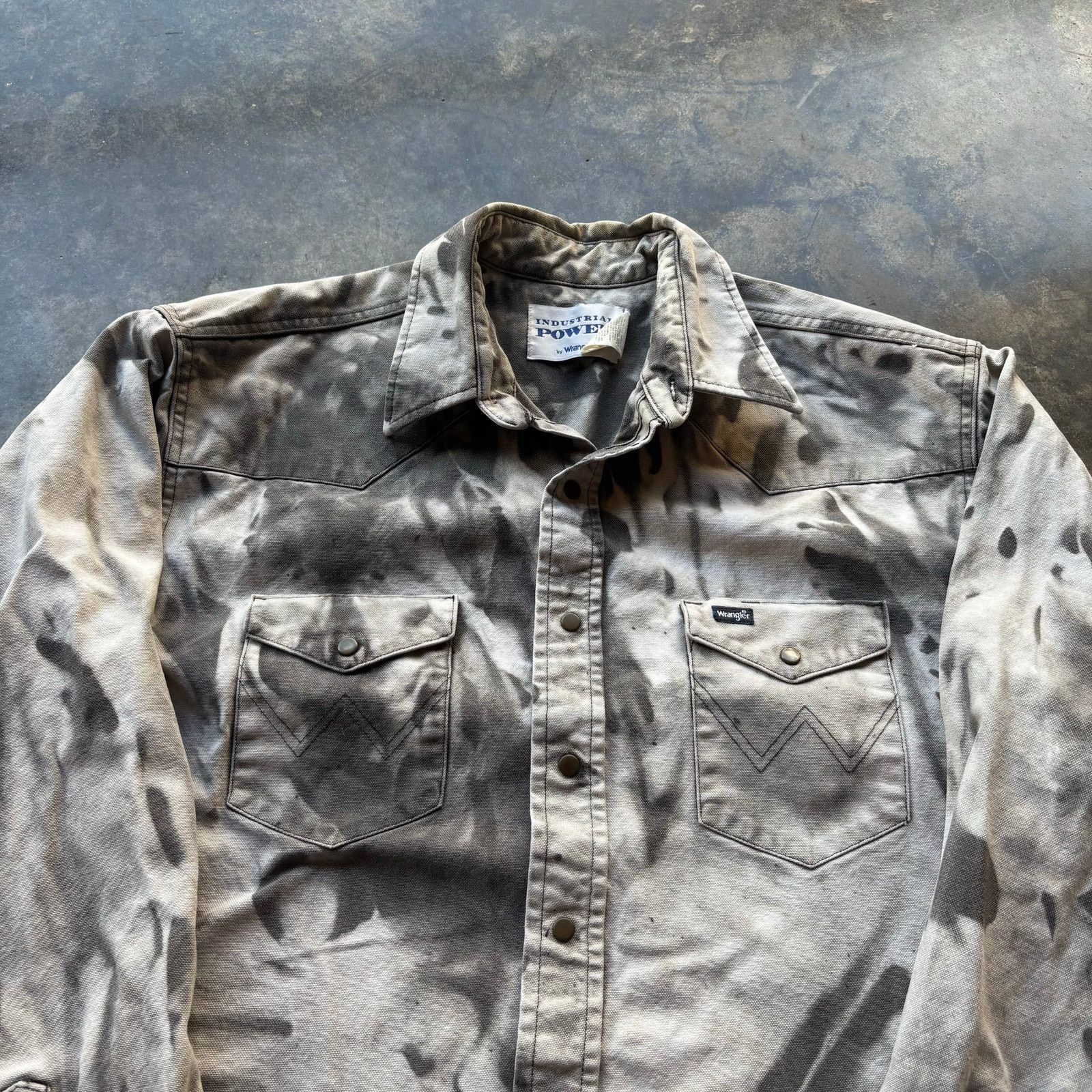 Wrangler Very Rare Wrangler Industrial Power Work Shirt Size US XL / EU 56 / 4 - 5 Thumbnail