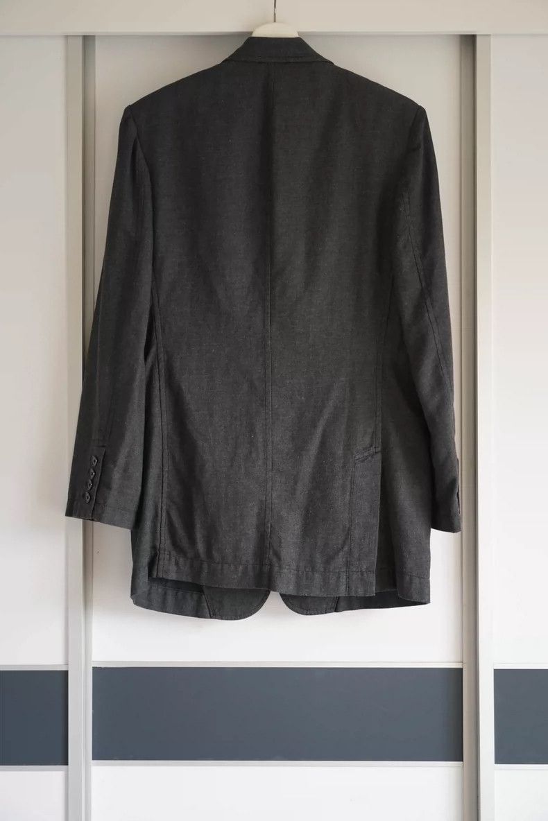 Yohji Yamamoto Yohji Yamamoto Yohji Yamamoto Asymmetrical Gray Blazer Jac Size US S / EU 44-46 / 1 - 2 Thumbnail