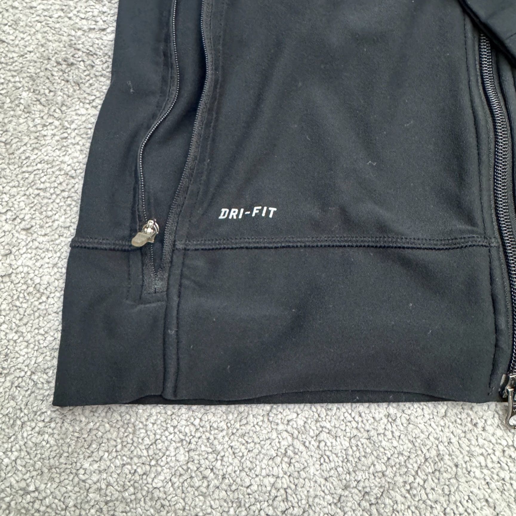Nike Nike Dri-Fit Hoodie Sweatshirt Womens M Black Full Zip Pockets Activewear Size M / US 6-8 / IT 42-44 - 4 Thumbnail