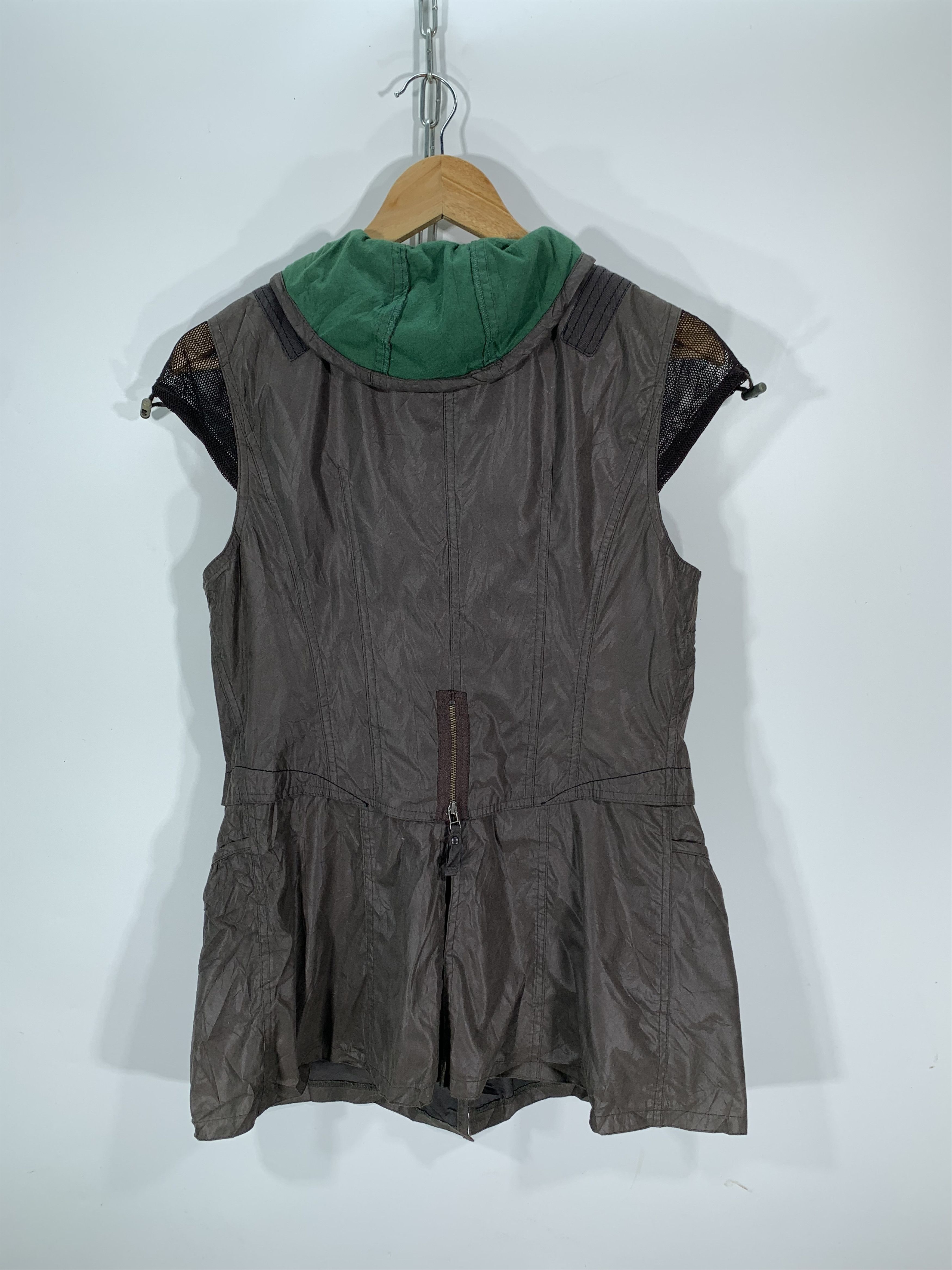 Japanese Brand × Vintage Intellection Hoodie Sleeveless Size US XS / EU 42 / 0 - 9 Thumbnail