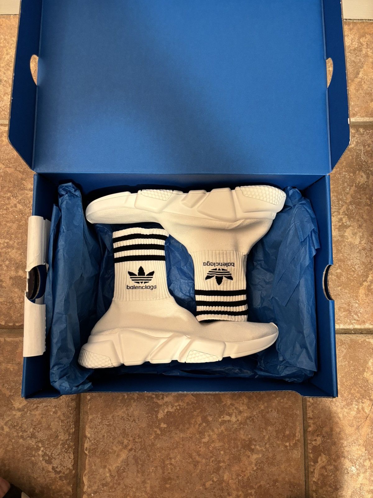 Adidas × Balenciaga Balenciaga x Adidas Speed LT High-top Sneakers Size US 7 / EU 40 - 5 Thumbnail