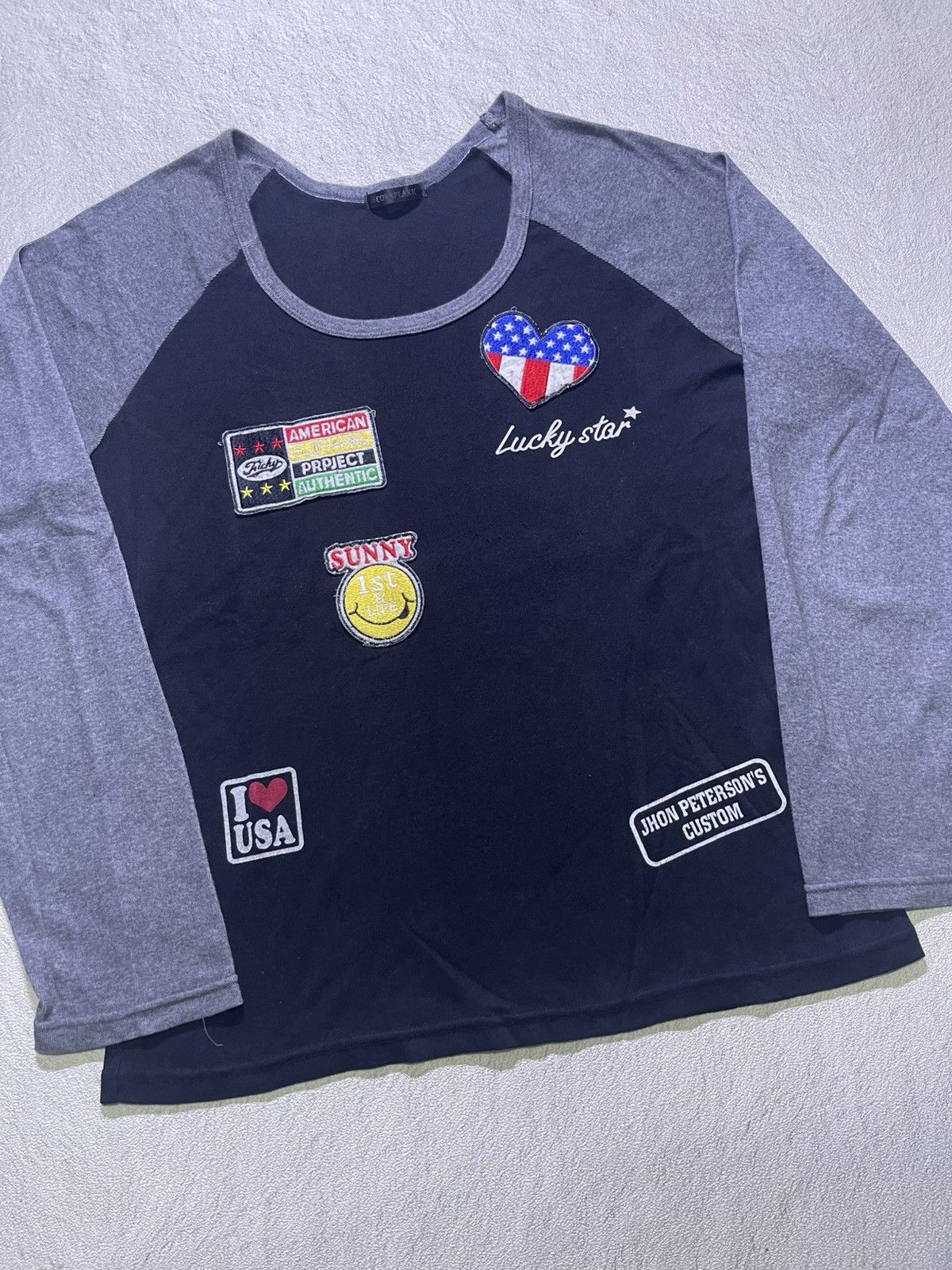 Japanese Brand Y2K KORNFLAKE long sleeve tshirt Size US M / EU 48-50 / 2 - 2 Thumbnail