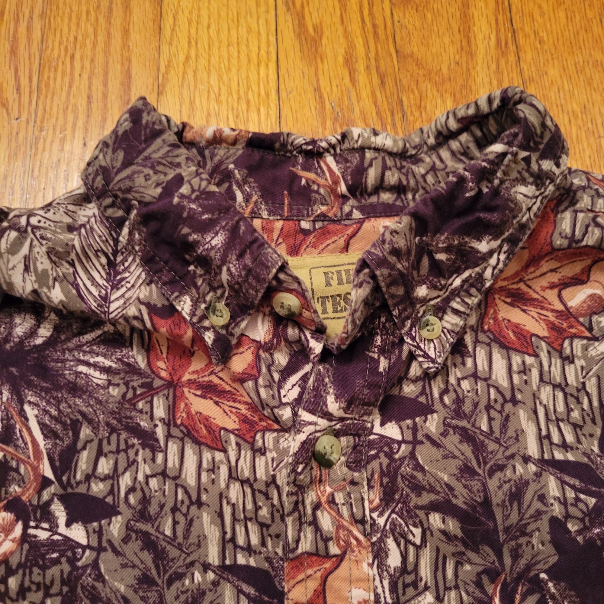 Other Field Tested Outdoor Life Camo Deer Stag Print Button Down S Size US L / EU 52-54 / 3 - 5 Thumbnail
