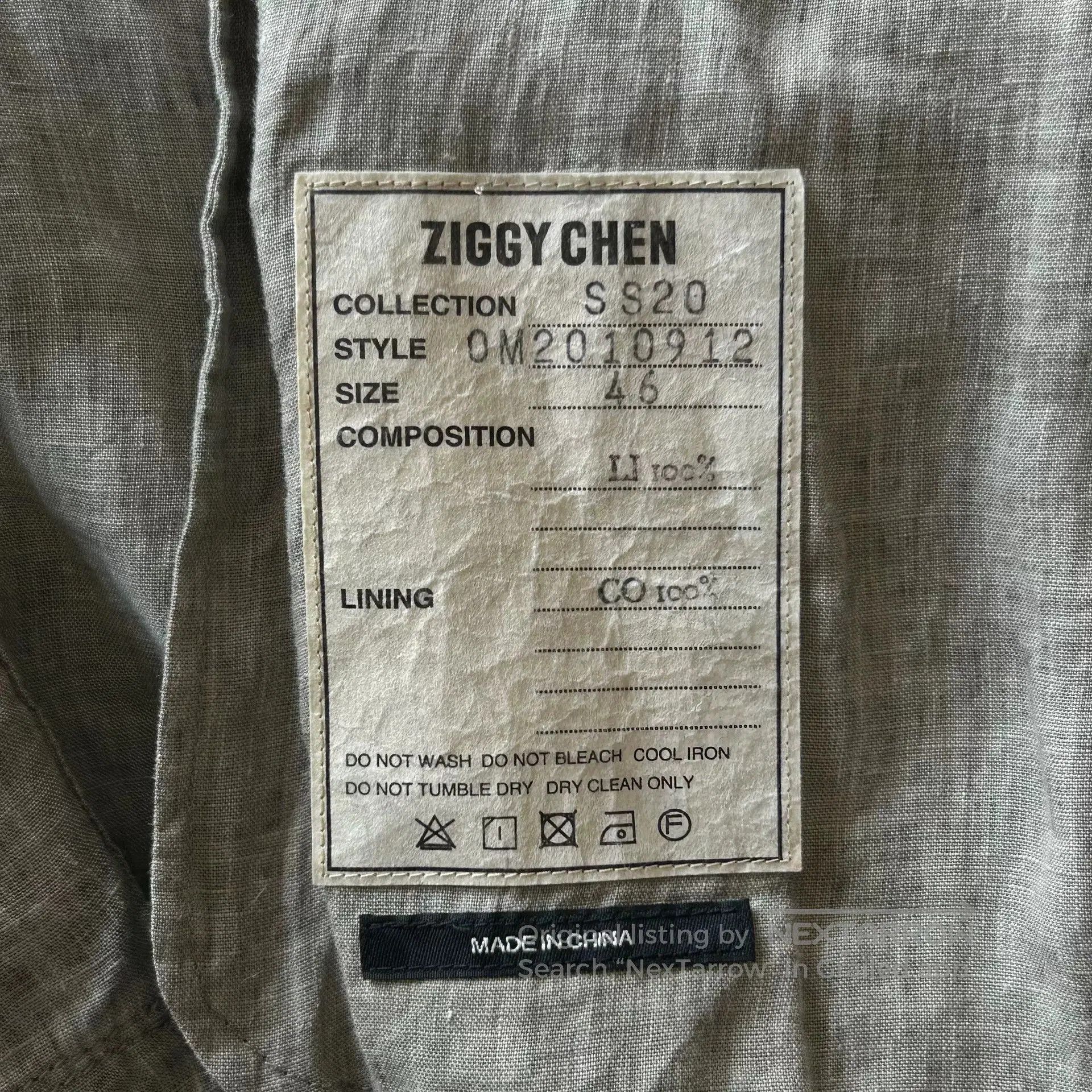 Ziggy Chen ziggy chen linen suit jacket. Size US M / EU 48-50 / 2 - 8 Thumbnail
