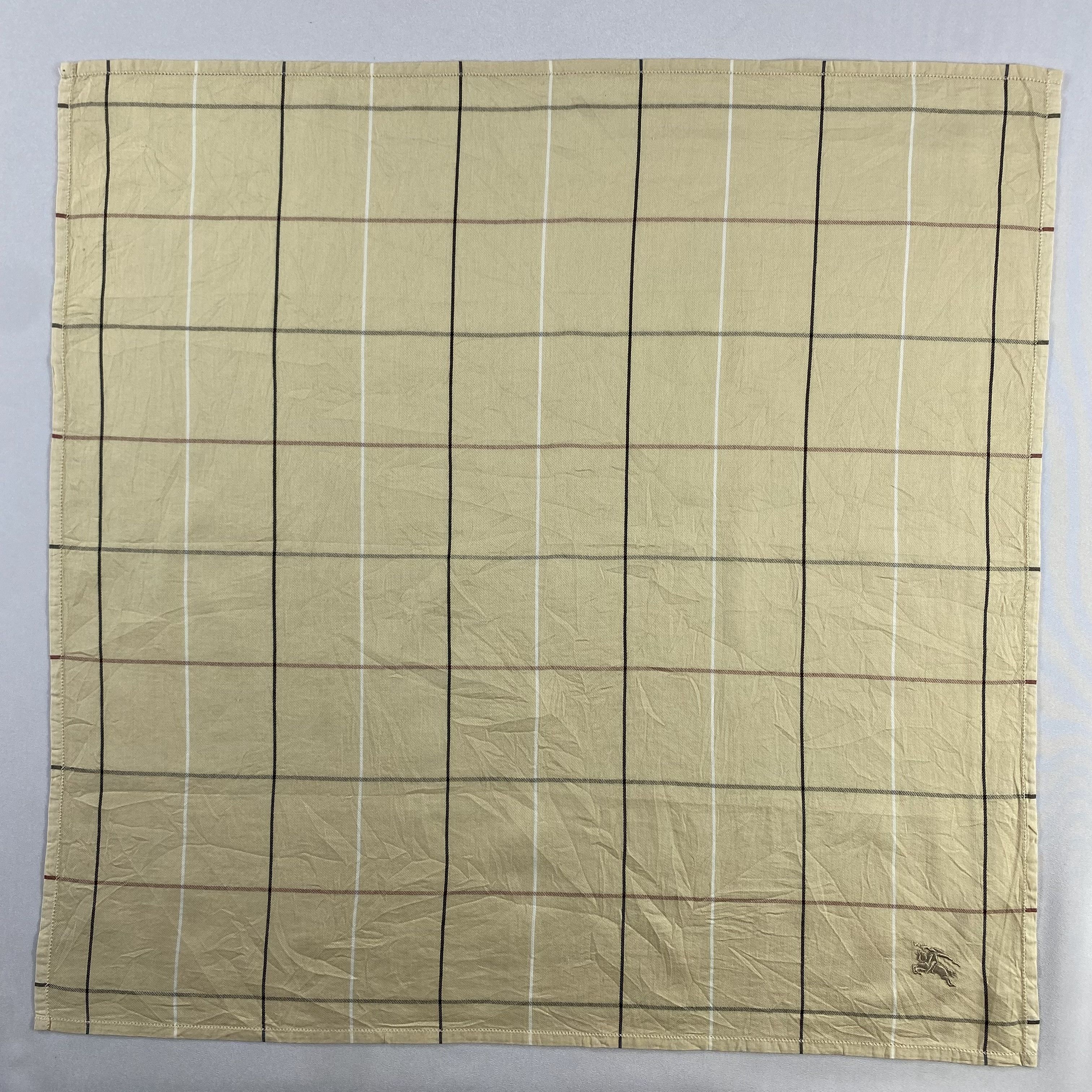 Burberry × Vintage Burberry Handkerchief / Neckerchief / Bandana-P1384 Size ONE SIZE - 1 Thumbnail
