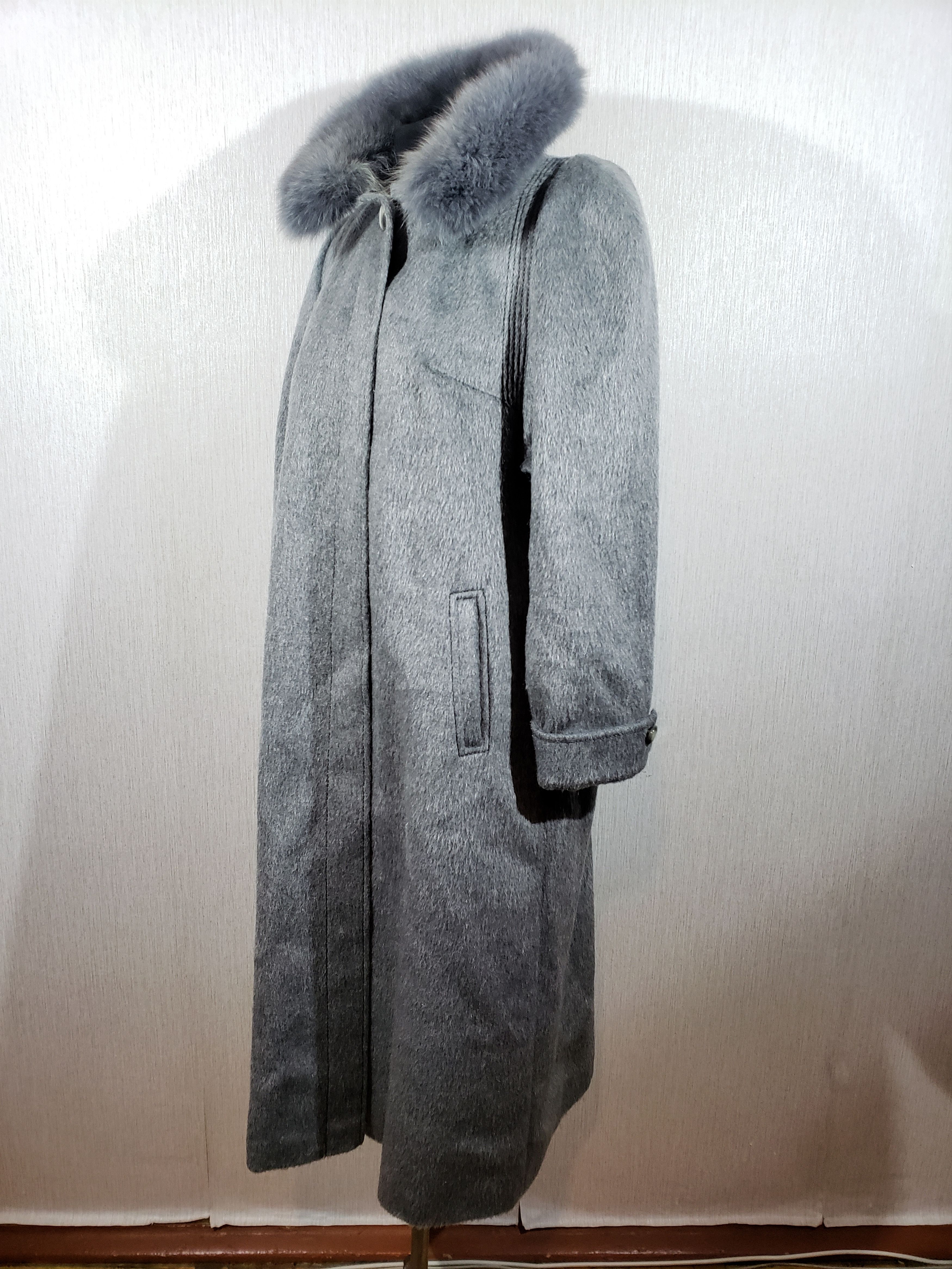 Uniqlo Long woolen women's trench coat. Size XXL / US 16-18 / IT 52-54 - 2 Thumbnail