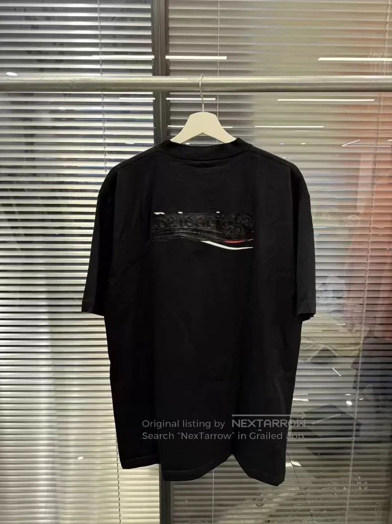 Balenciaga Balenciaga Smoke grey Coca-Cola wave embroidery logo short Size US S / EU 44-46 / 1 - 5 Thumbnail