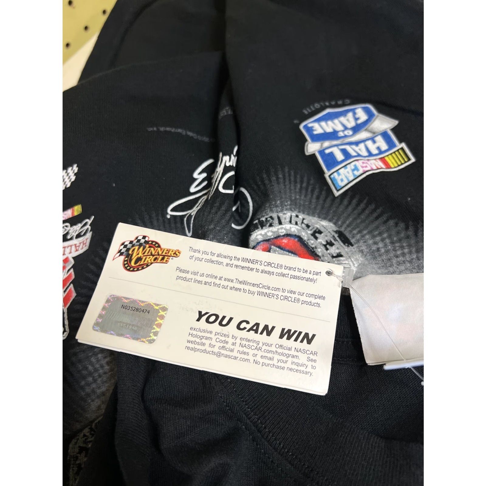 Champion Winner's Circle T-Shirt Dale Earnhardt Sr XL Black 7 Time Champion Crew Neck Short Sleeve Cotton Men vintage no Size US XL / EU 56 / 4 - 3 Thumbnail