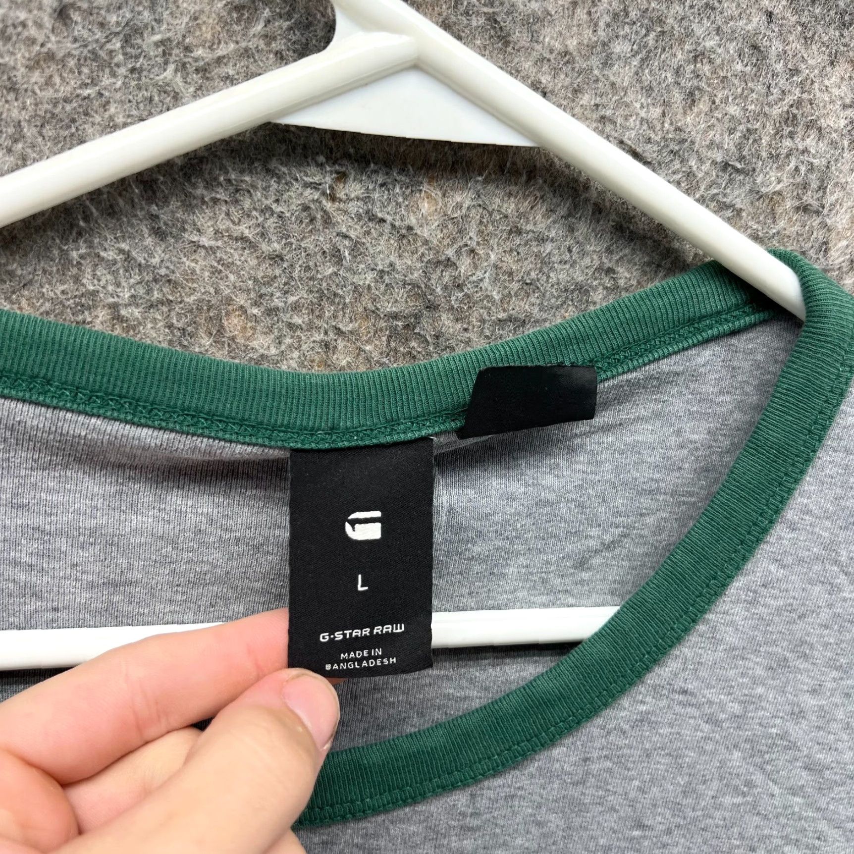 G-Star G Star Raw Shirt Women Large Gray Green Casual Tee Crewneck Slim Fit Stars Shirt Womens G-Star Shirt Size L / US 10 / IT 46 - 5 Thumbnail