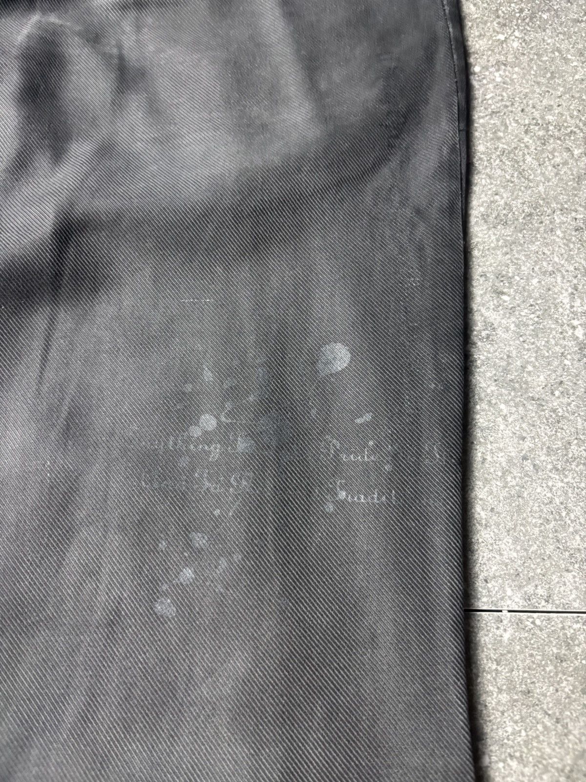 If Six Was Nine 2000s Semantic Design Vkei Skull Poem Faded Pants Size US 30 / EU 46 - 11 Thumbnail