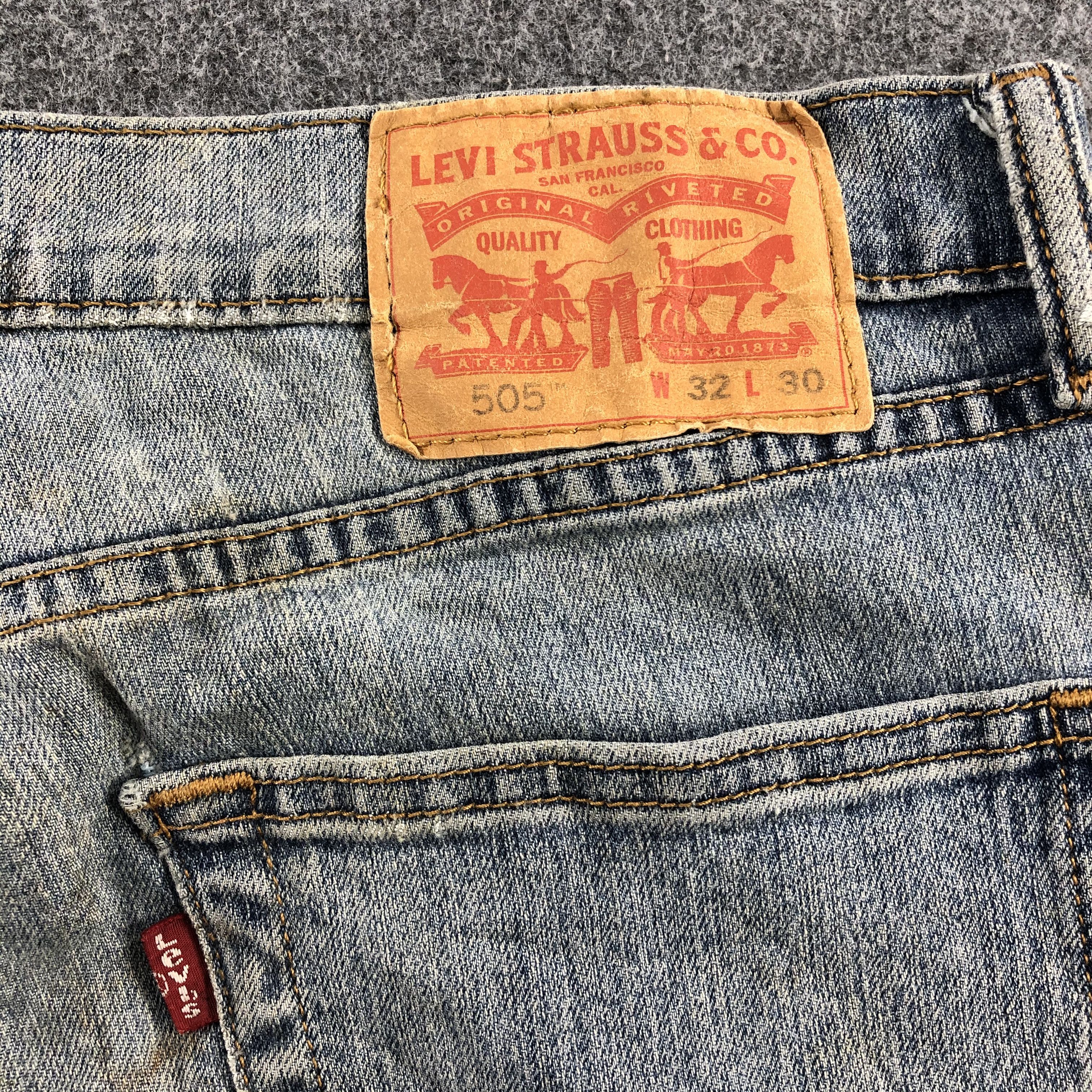 Levi's × Vintage Vintage Blue Wash Levis 505 Jeans-JM1462 Size US 32 / EU 48 - 6 Thumbnail