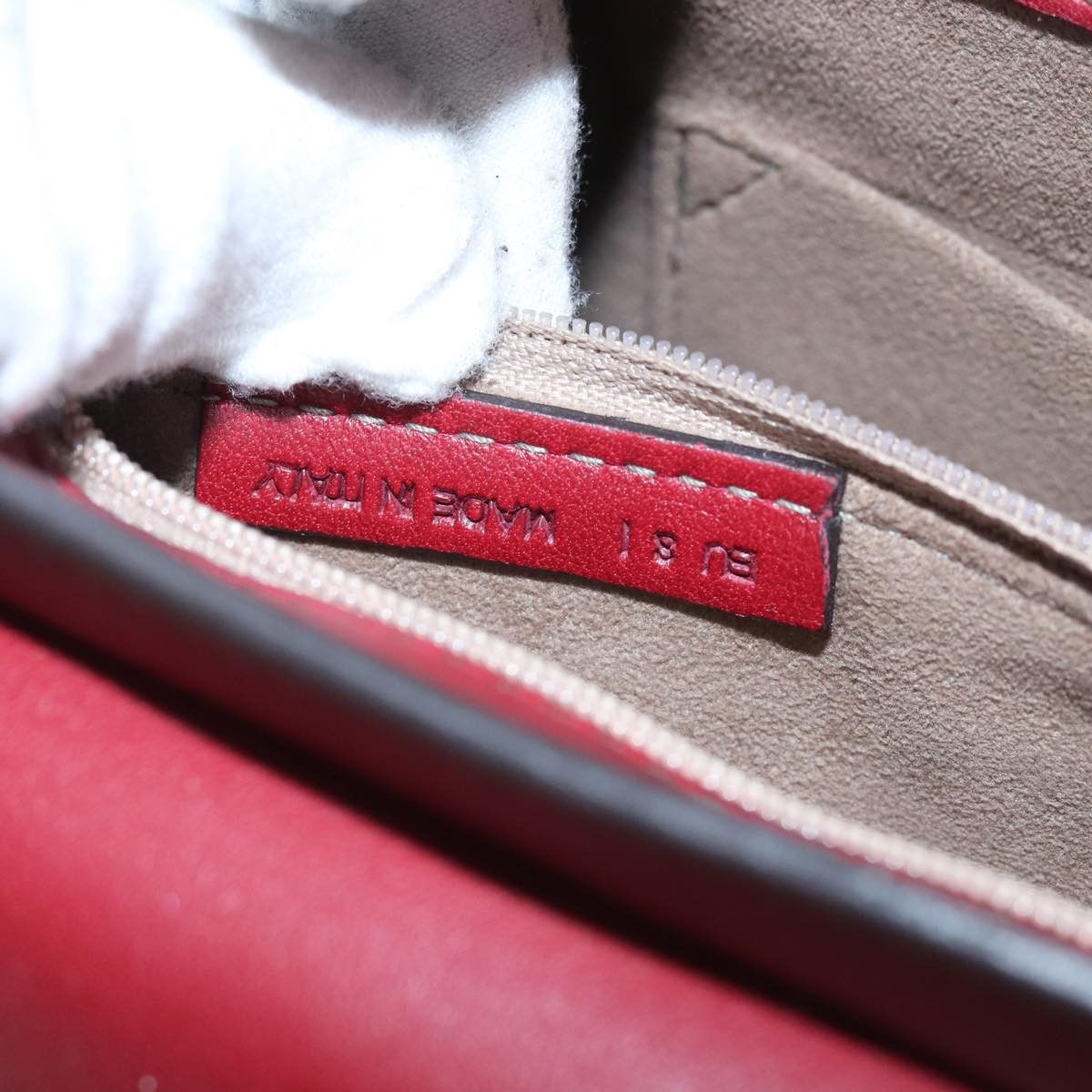 Cartier Shoulder Bag Leather Bordeaux