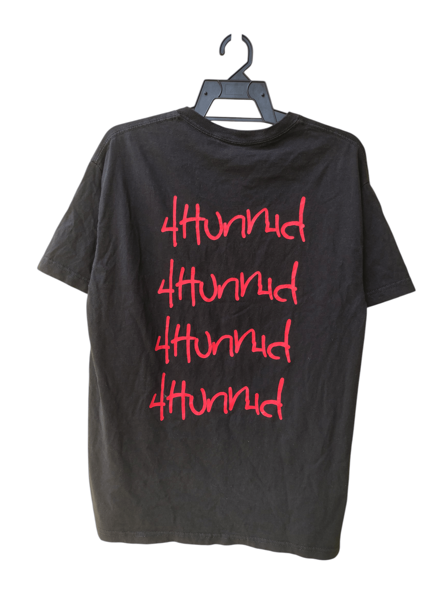 4HUNNID 4HUNNID BLACK TEE Size US L / EU 52-54 / 3 - 2 Thumbnail