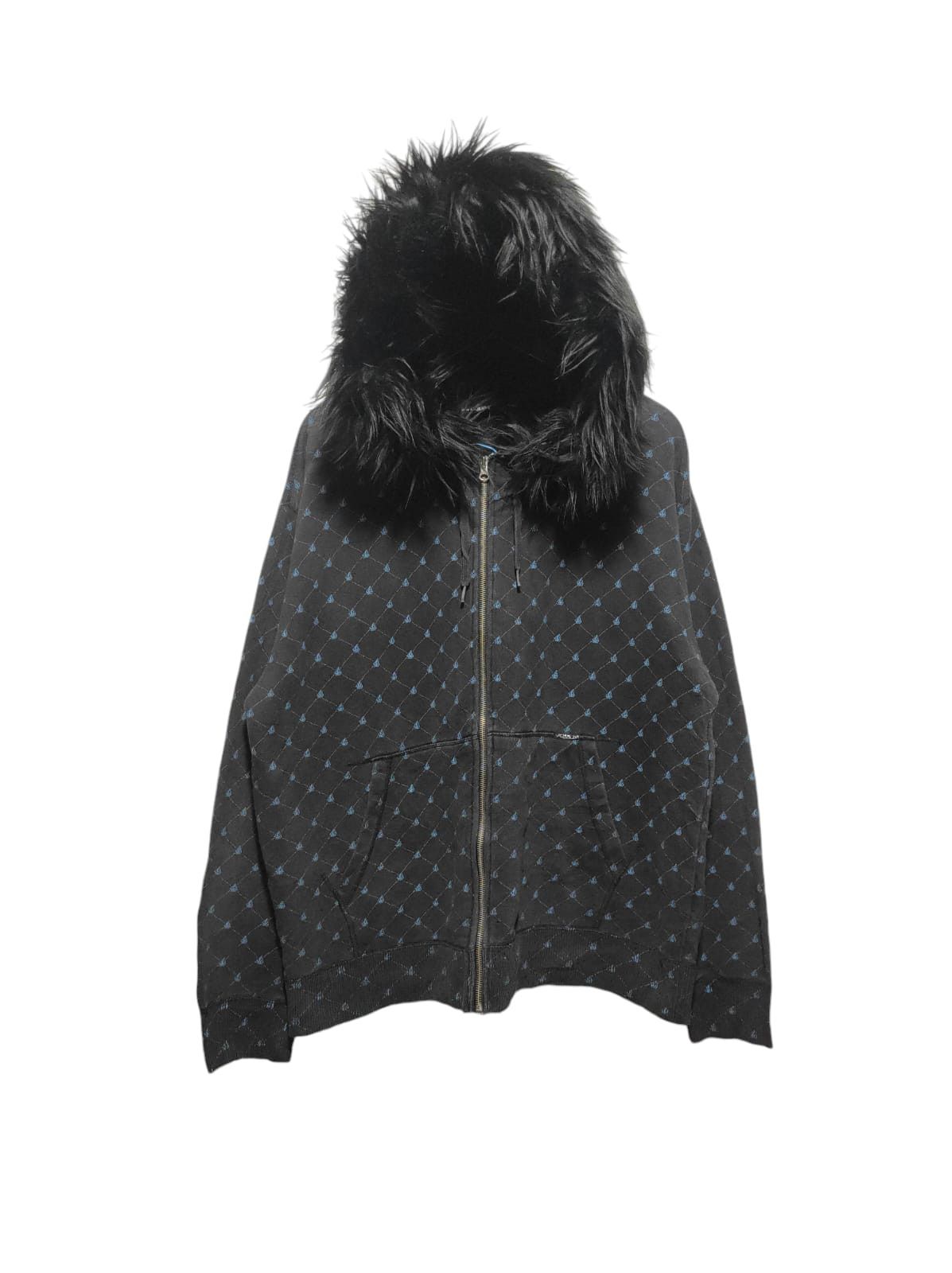 Volcom Volcom Monogram Zip Fur Hoodie IfSixWasNine LGB style Size US L / EU 52-54 / 3 - 1 Thumbnail