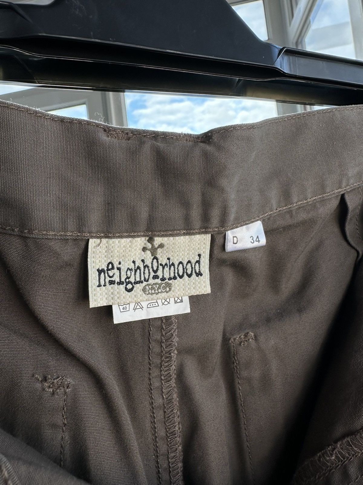 Neighborhood Neighborhood Vintage Cargo Japanese Brown Pants Sz L Size US 33 - 6 Thumbnail
