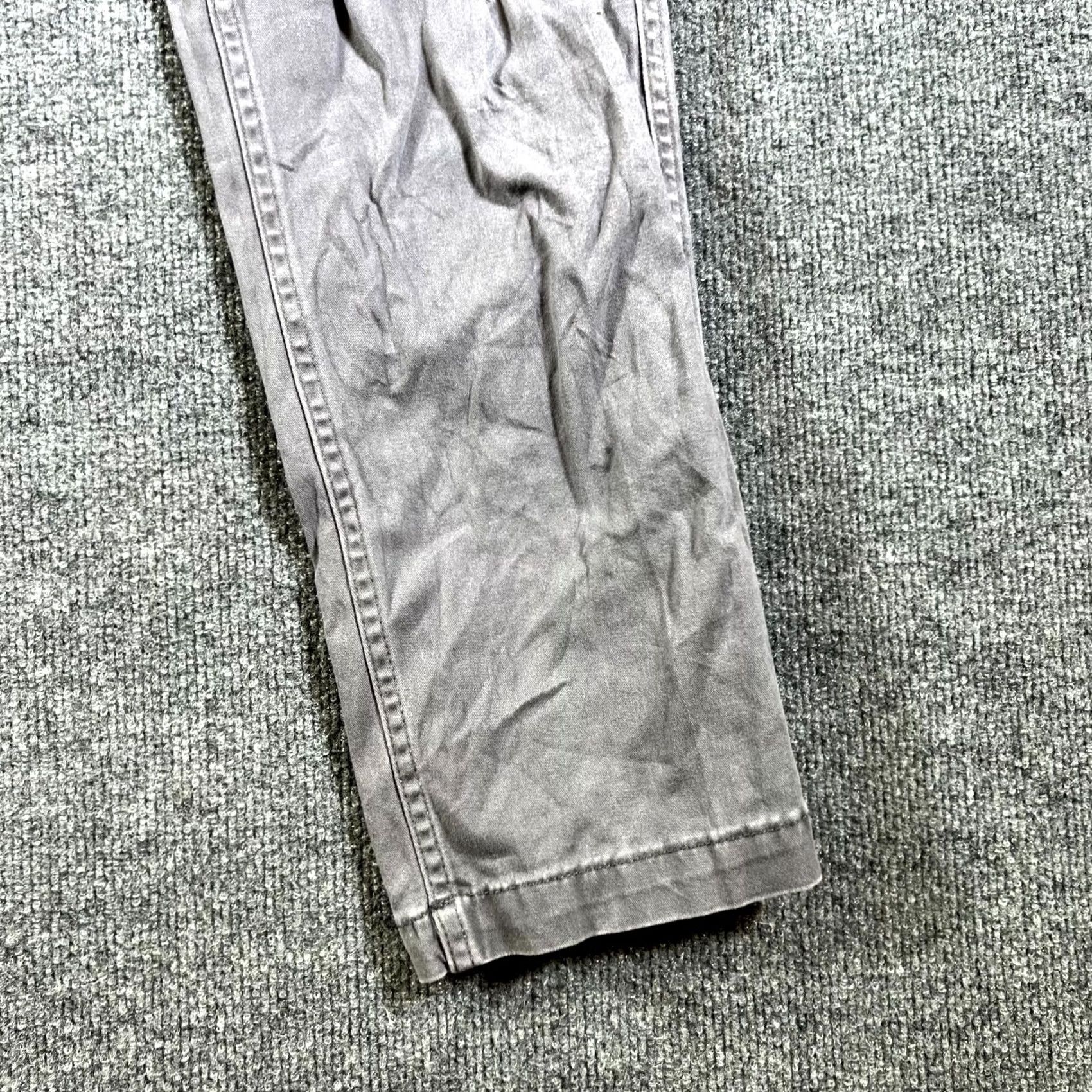 Vintage Sonoma Pants Men's 32 Gray Flexwear Straight Leg Cargo Pockets Size US 32 / EU 48 - 6 Thumbnail