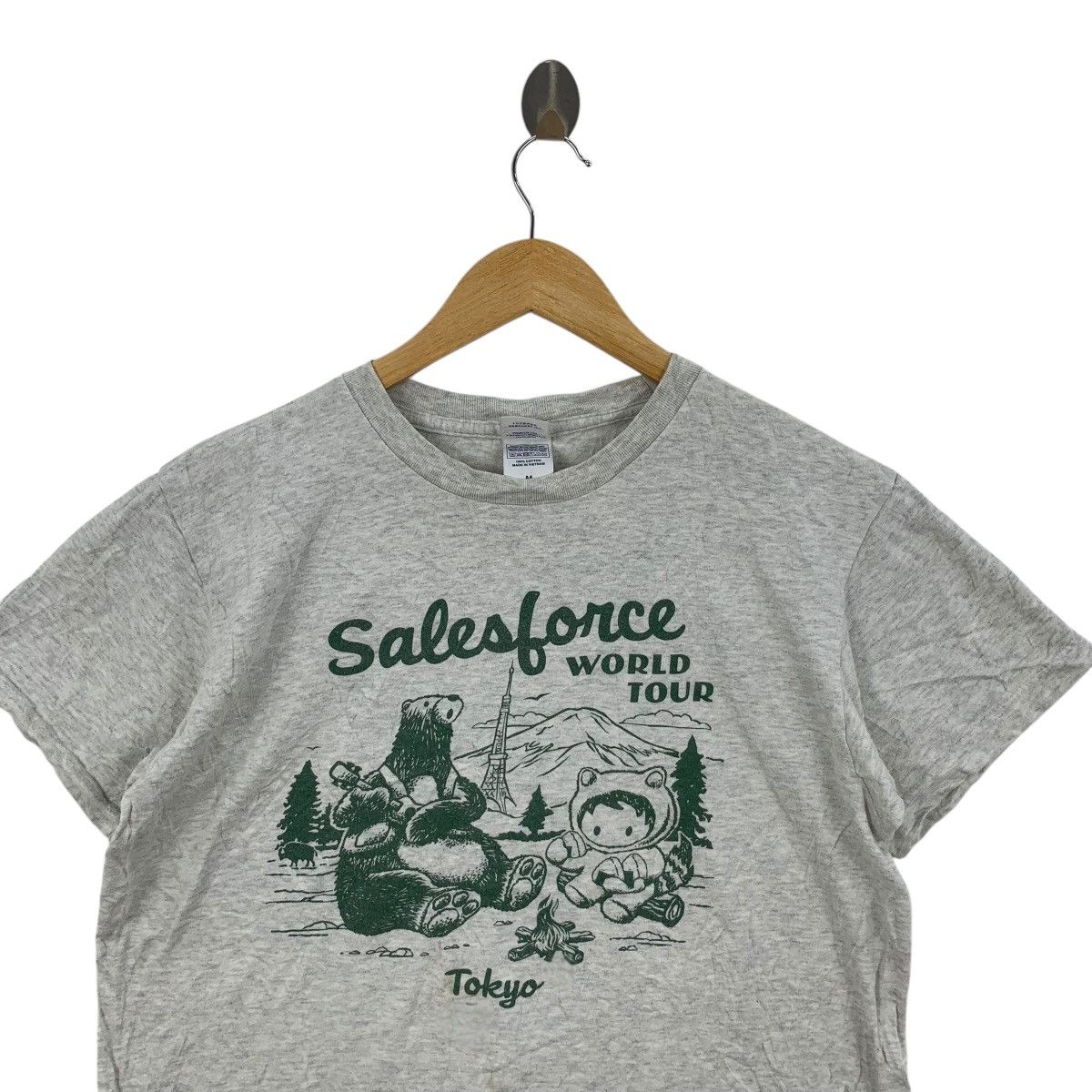 Other Vintage SALESFORCE WORLD TOUR Tokyo Tee Shirt Size US M / EU 48-50 / 2 - 2 Thumbnail