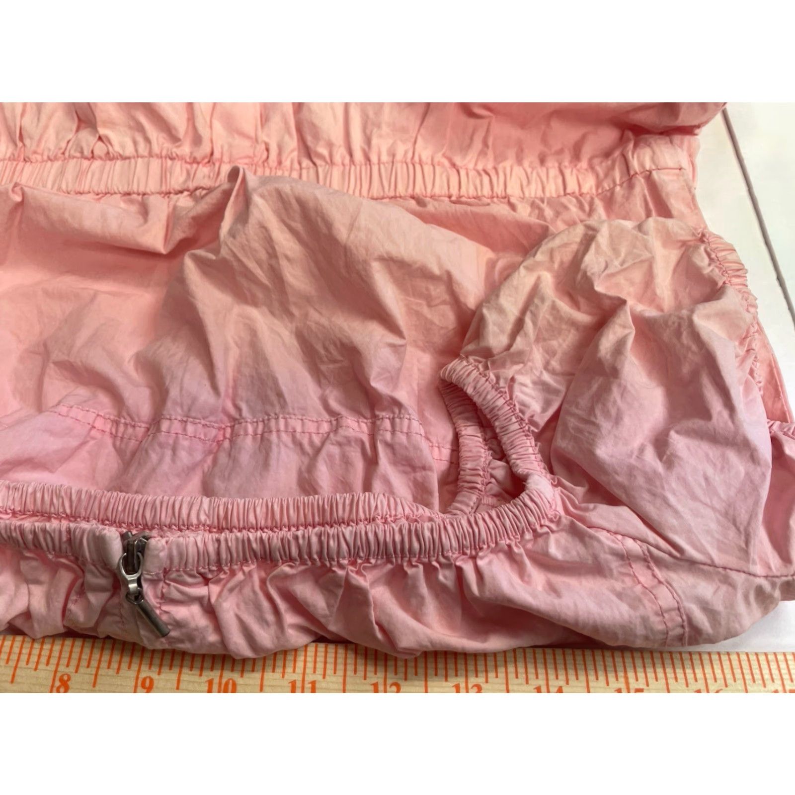 Rebecca Taylor Rebecca Taylor La Vie Pink Off-The-Shoulder Parachute Poplin Jumpsuit Small Size 28" / US 6 / IT 42 - 6 Thumbnail