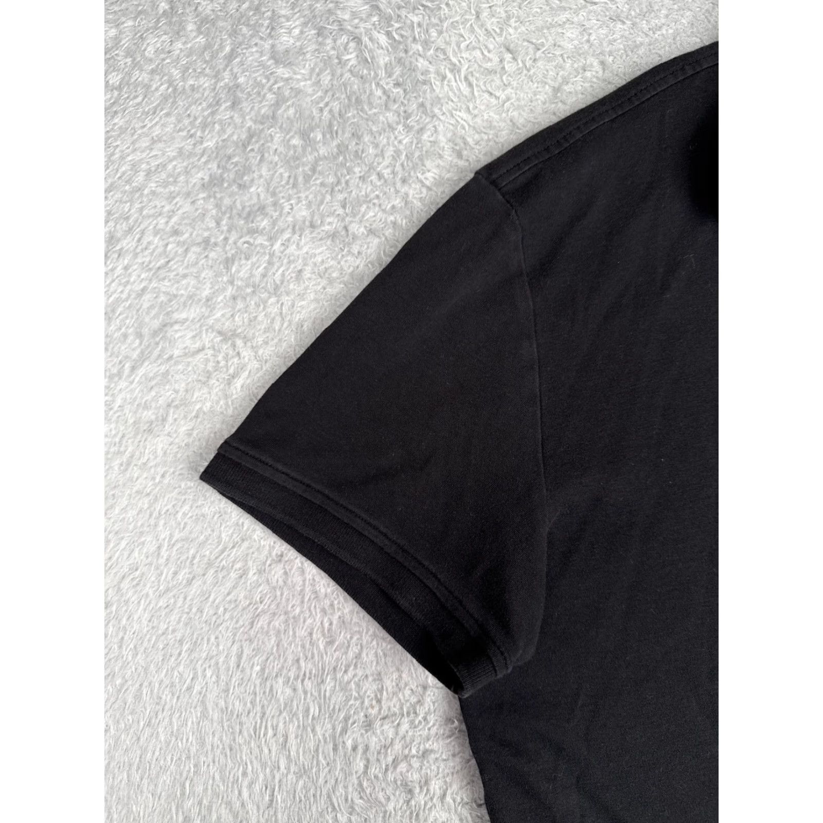 Tommy Hilfiger Tommy Hilfiger Polo Shirt Men Extra Large Black Slim Fit Short Sleeve Cotton Size US XL / EU 56 / 4 - 3 Thumbnail