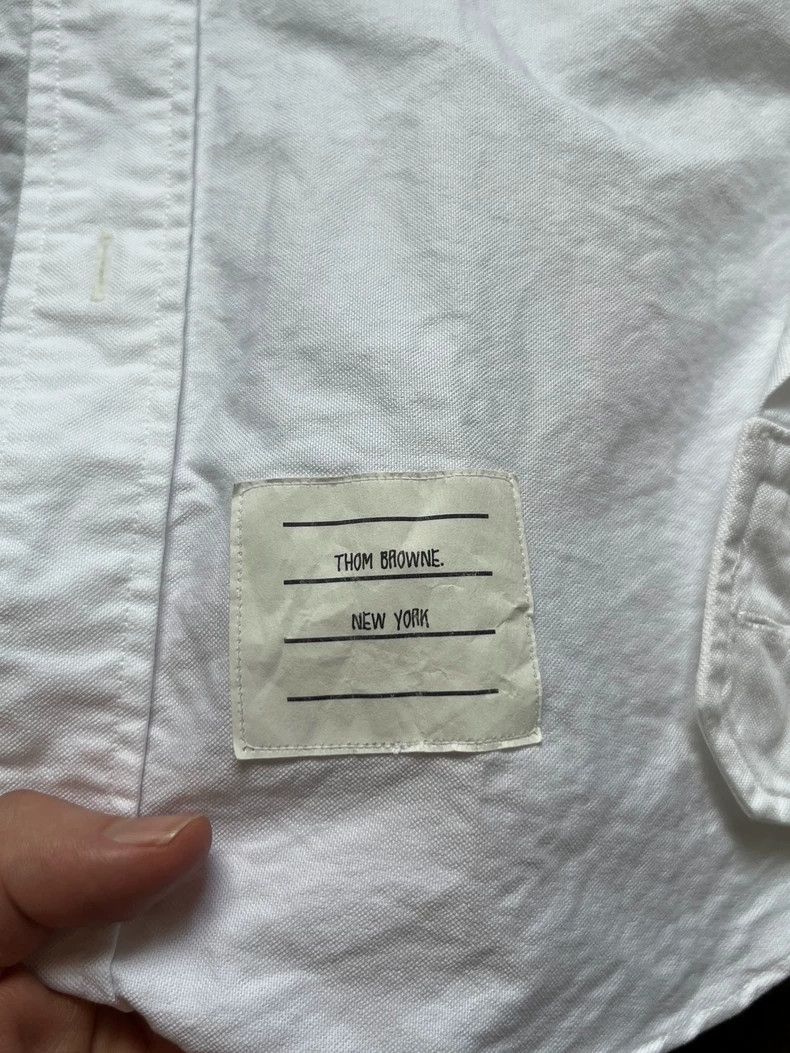 Thom Browne Thom Browne Basic striped shirt Size US M / EU 48-50 / 2 - 2 Thumbnail