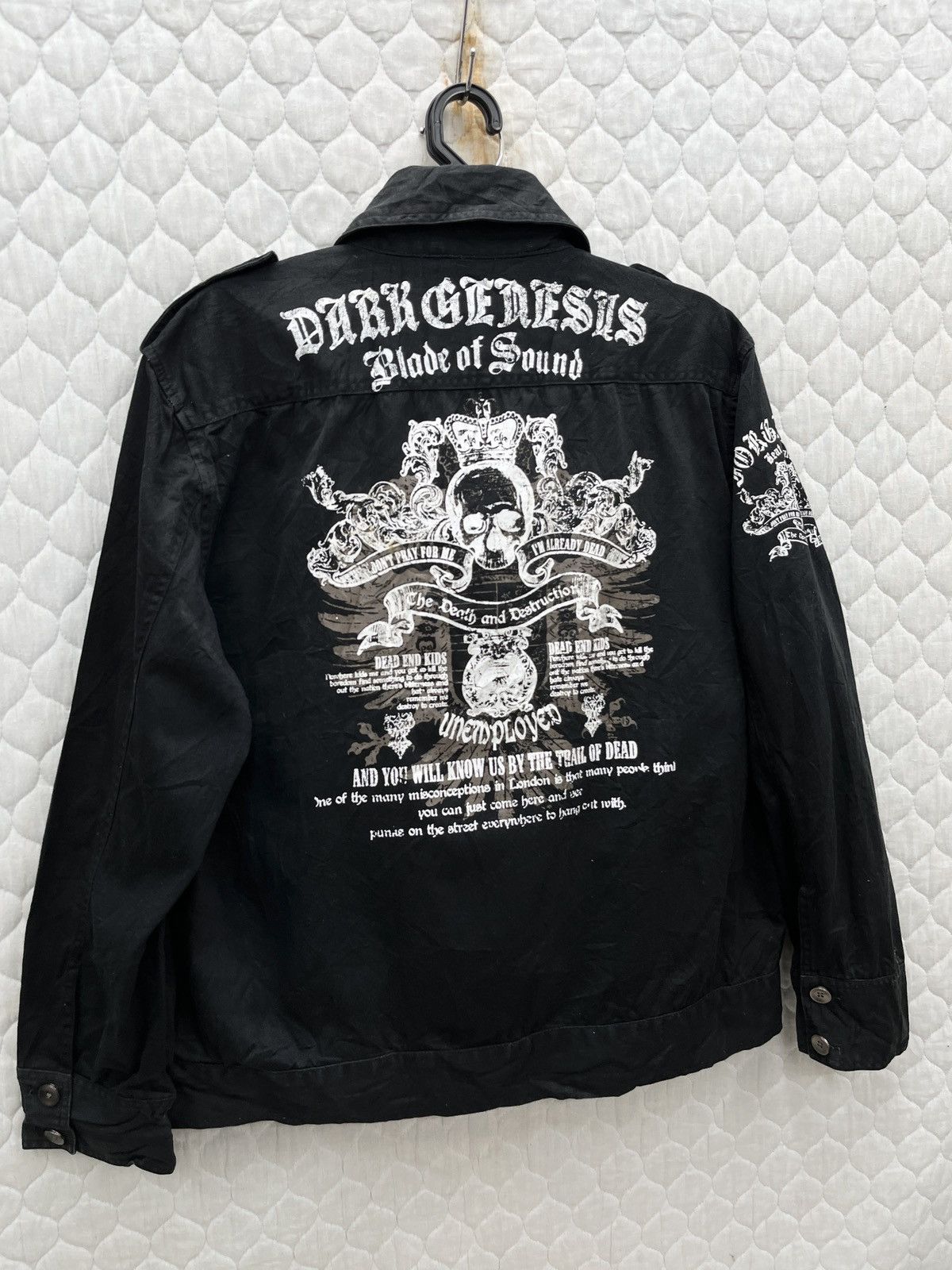 Le Grande Bleu (L.G.B.) 🔥🔥🔥ARCHIVE HEDGEHOP SKULLS JACKET Size US M / EU 48-50 / 2 - 2 Thumbnail