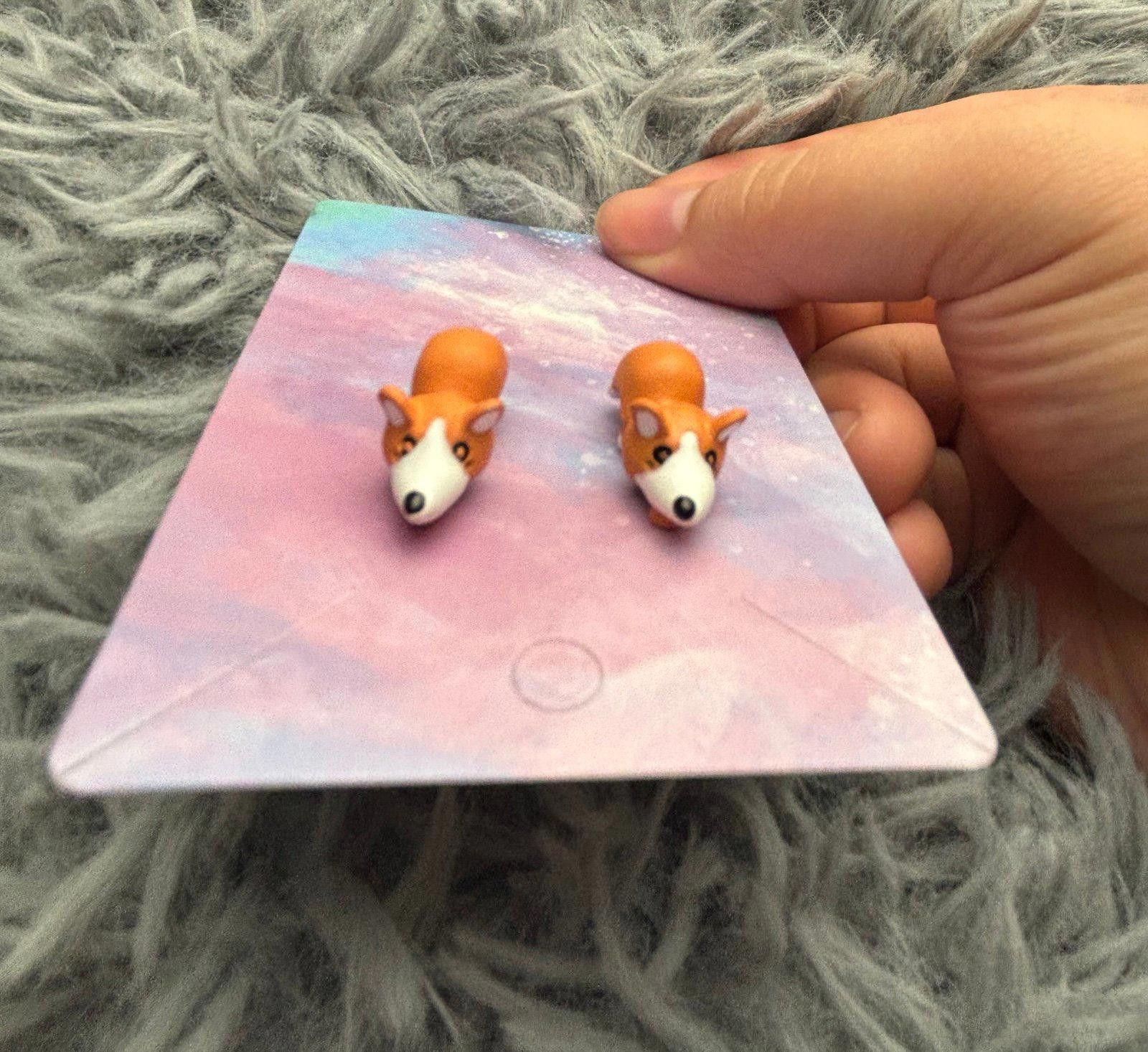 Handmade Dog Earrings Size ONE SIZE - 2 Thumbnail