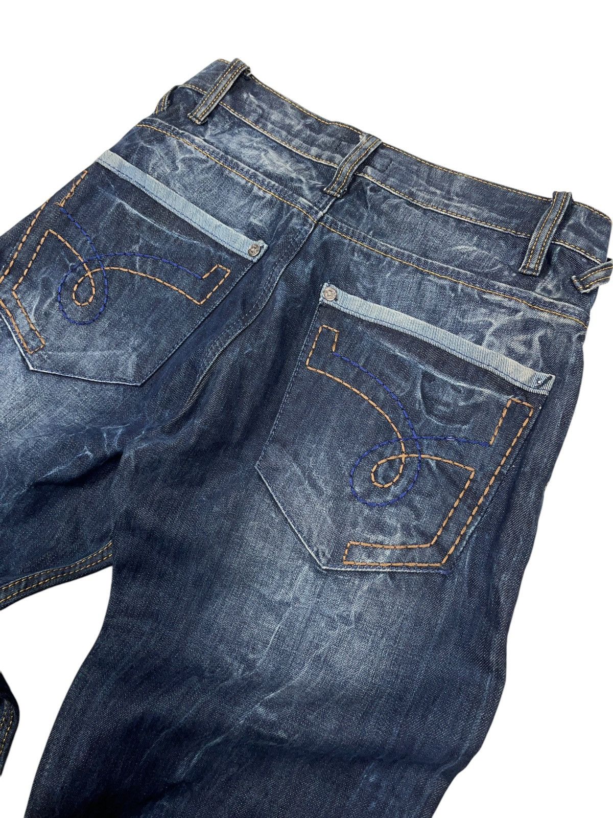Dolce & Gabbana × Vintage Vintage Dolce & Gabbana Stone Washed Jeans y2k Size US 33 - 11 Thumbnail